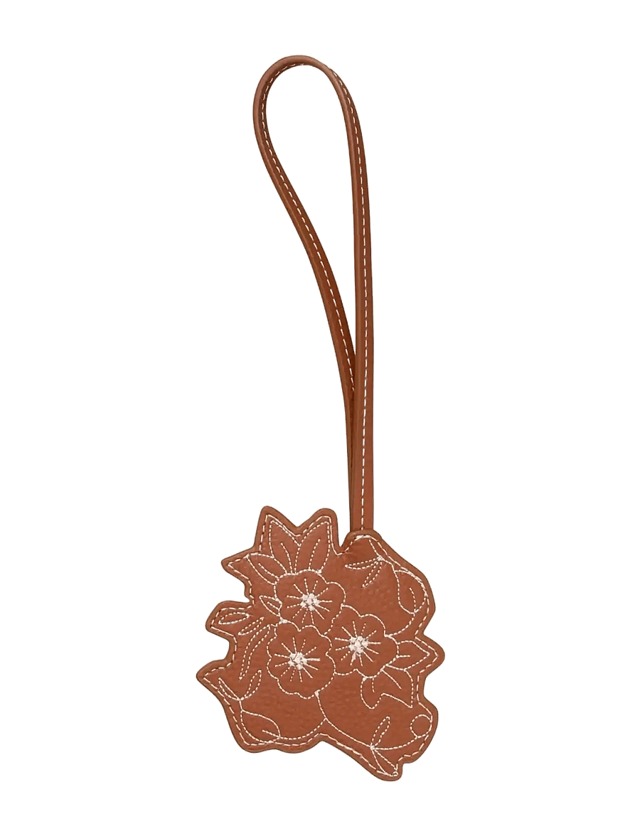 Becksöndergaard - Efloria Bag Charm - fashion trends - mocha brown - 1