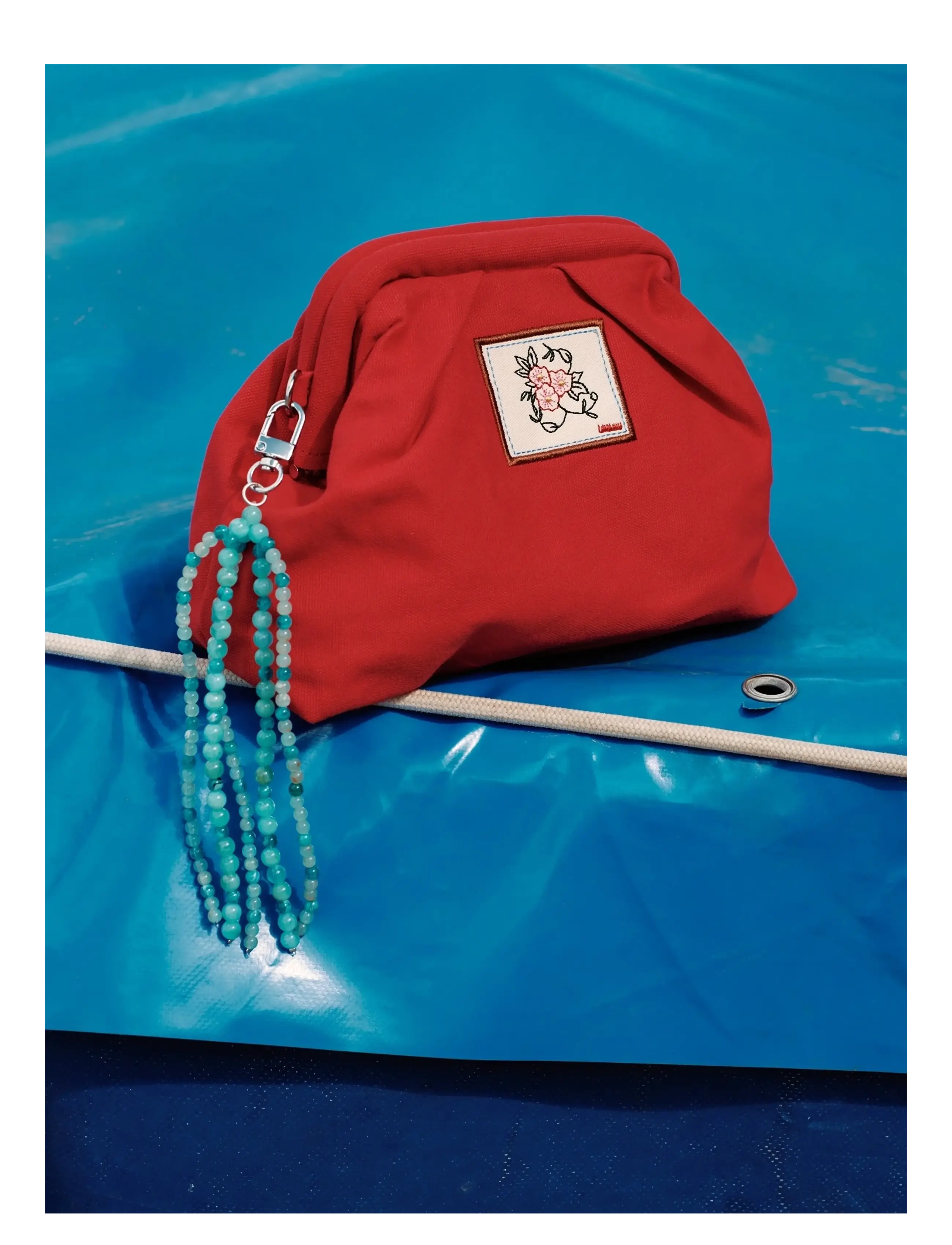 Becksöndergaard - Beaded Tassel Charm - die niedrigsten preise - antigua blue - 1