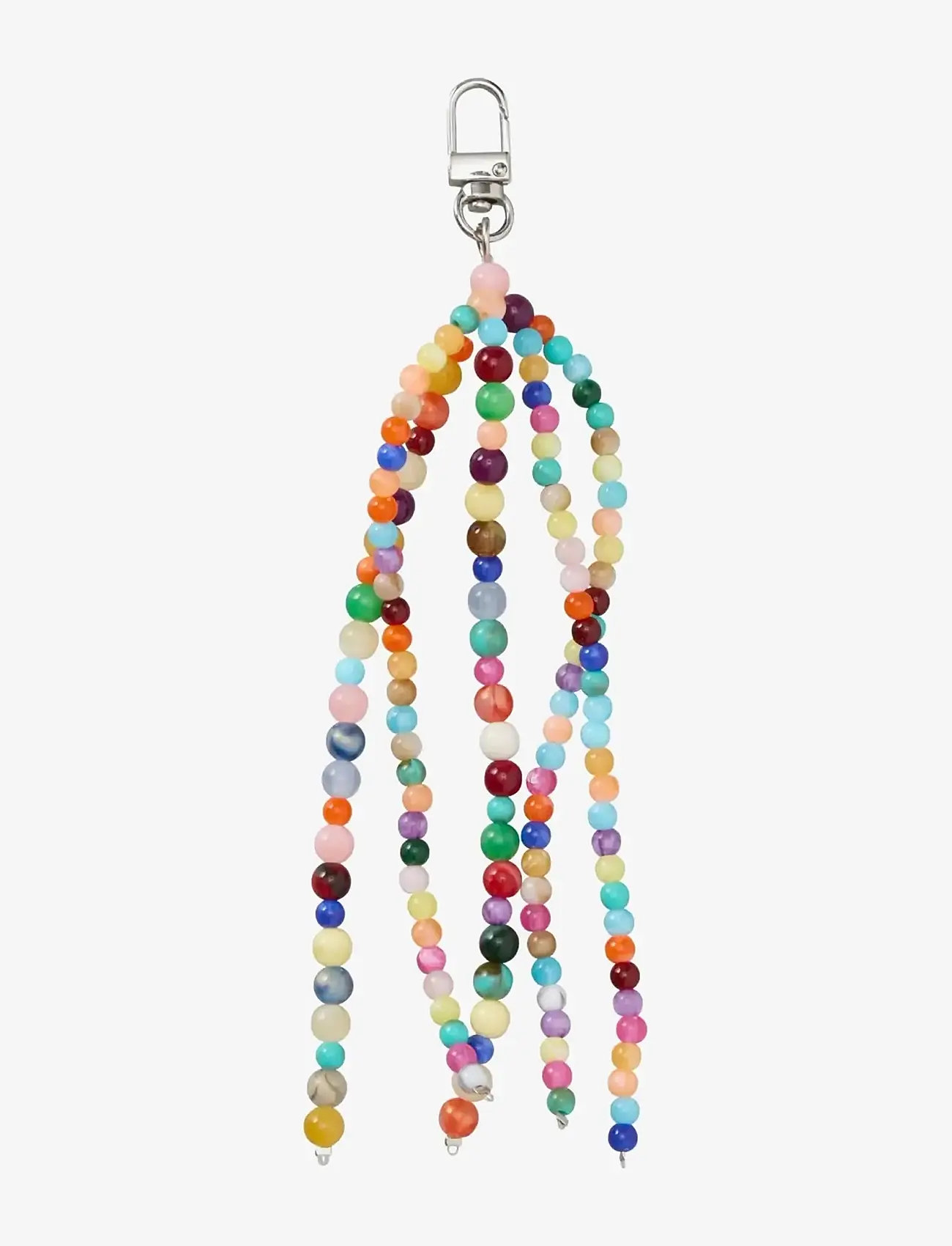 Becksöndergaard - Beaded Tassel Charm - modetrends - multi col. - 0