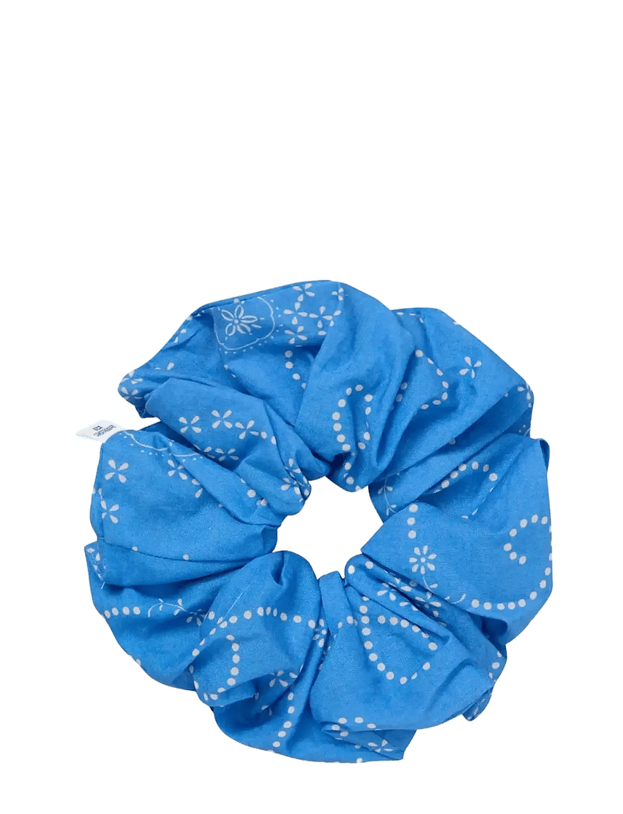 Becksöndergaard - Anglaisia Cotta Scrunchie - plaukų gumytės ir plaukų raišteliai - regatta blue - 0