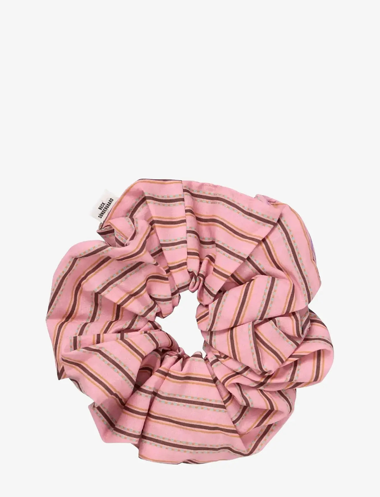 Becksöndergaard - Linoa Cotta Scrunchie - scrunchies - pink nectar - 0