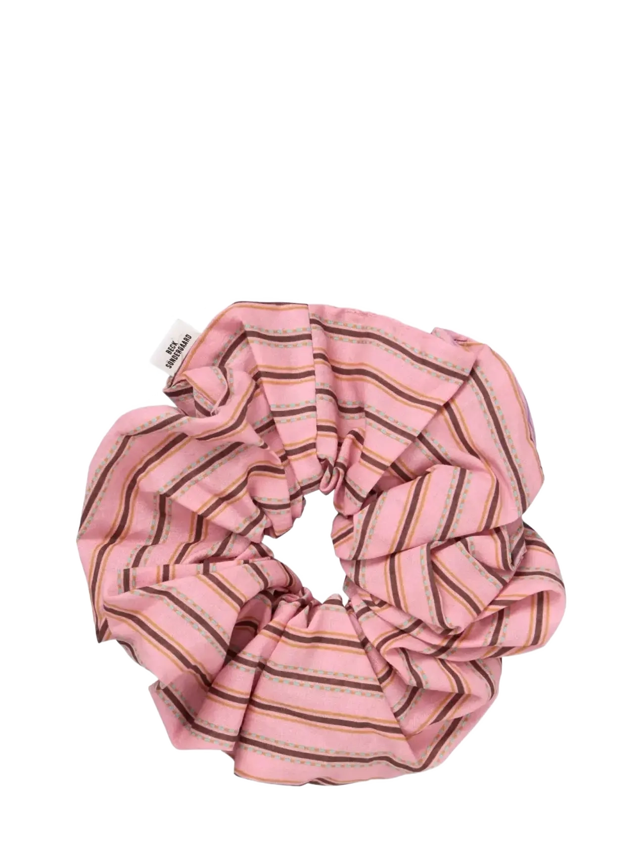 Becksöndergaard Linoa Cotta Scrunchie - Nyheter - PINK NECTAR / pink/rose