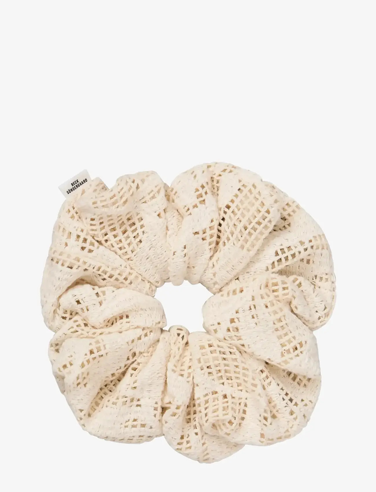 Becksöndergaard - Croflora Scrunchie - scrunchies - buttercream white - 0