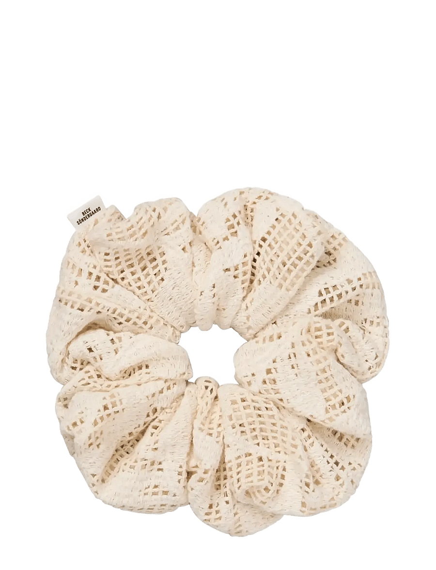 Becksöndergaard - Croflora Scrunchie - juuksepaelad ja -klambrid - buttercream white - 0