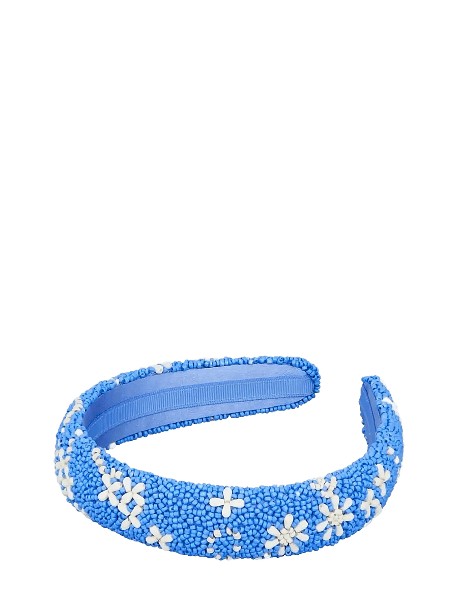 Becksöndergaard - Anglaisia Midi Beaded Hairbrace - matu lentes - regatta blue - 0