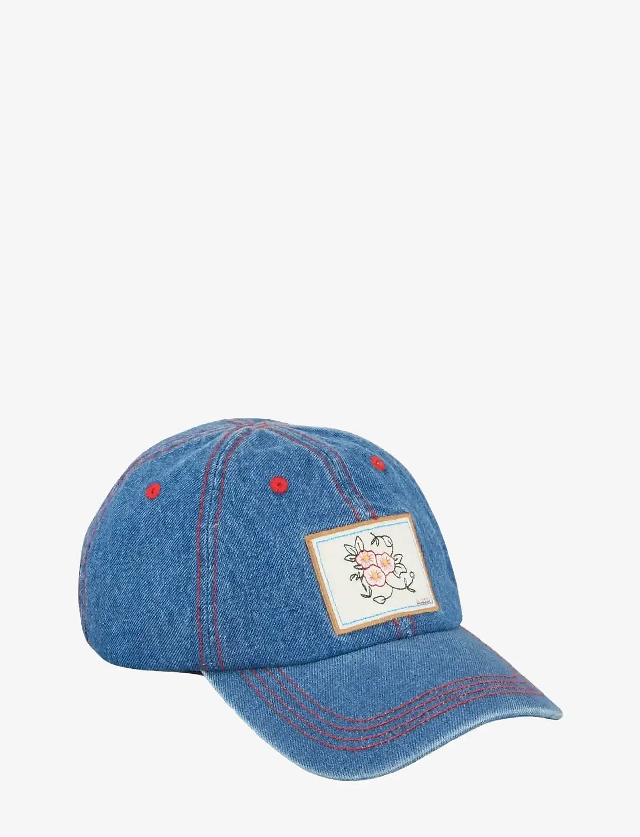 Becksöndergaard - Denima Stitch Cap - kasketter & caps - denim - 0