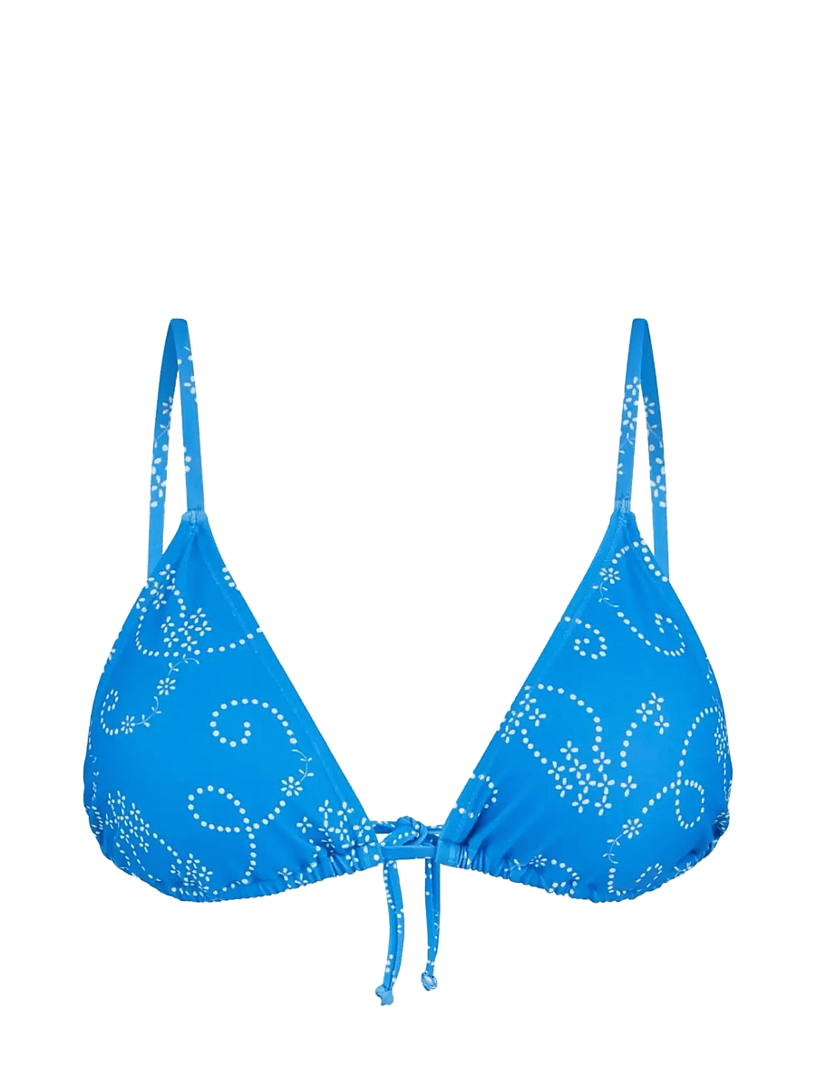Becksöndergaard - Anglaisia Bella Bikini Top - triangelformad bikinis - regatta blue - 1