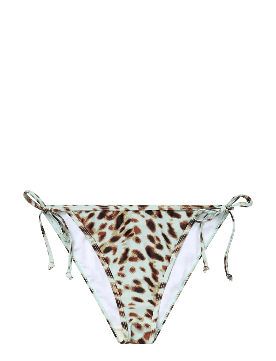 Becksöndergaard - Leola Baila Bikini Tanga - bikini z wiązaniami po bokach - aqua gray - 0