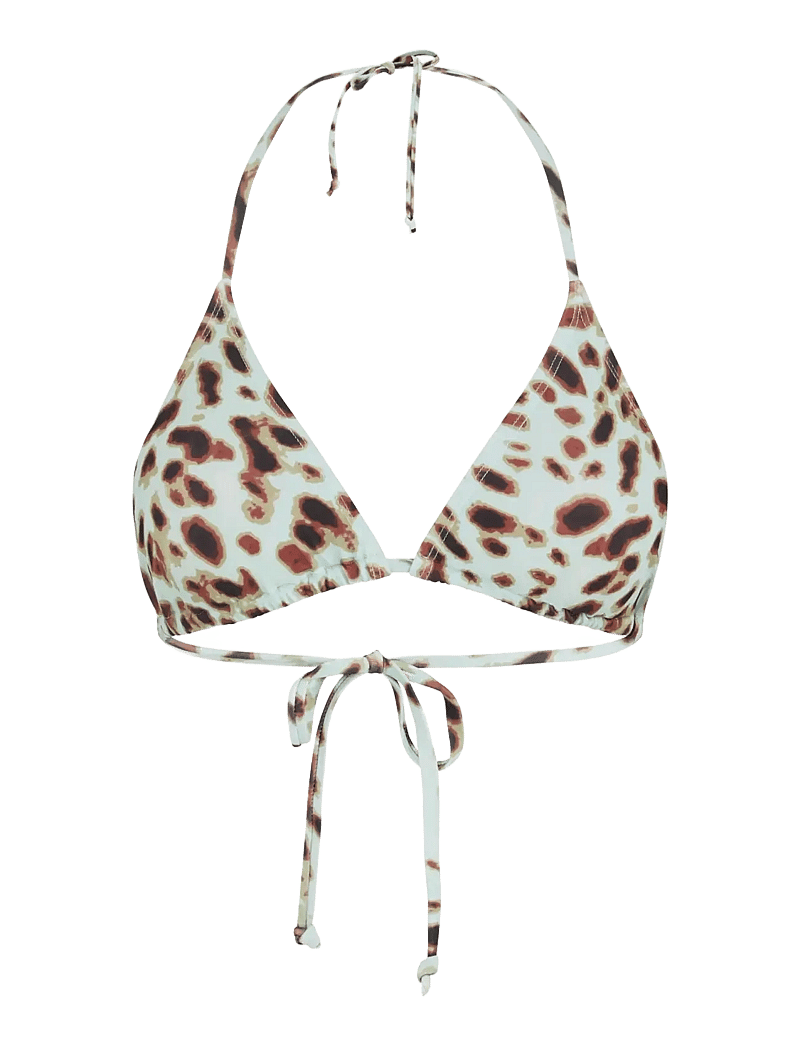 Becksöndergaard - Leola Bel Bikini Top - trekantsbikinier - aqua gray - 1