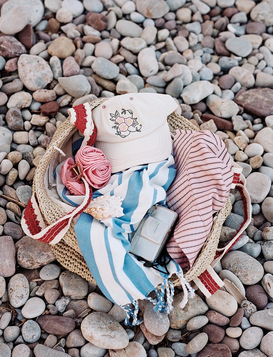 Becksöndergaard - Stribla Cotta Towel - rannariided - regatta blue - 1