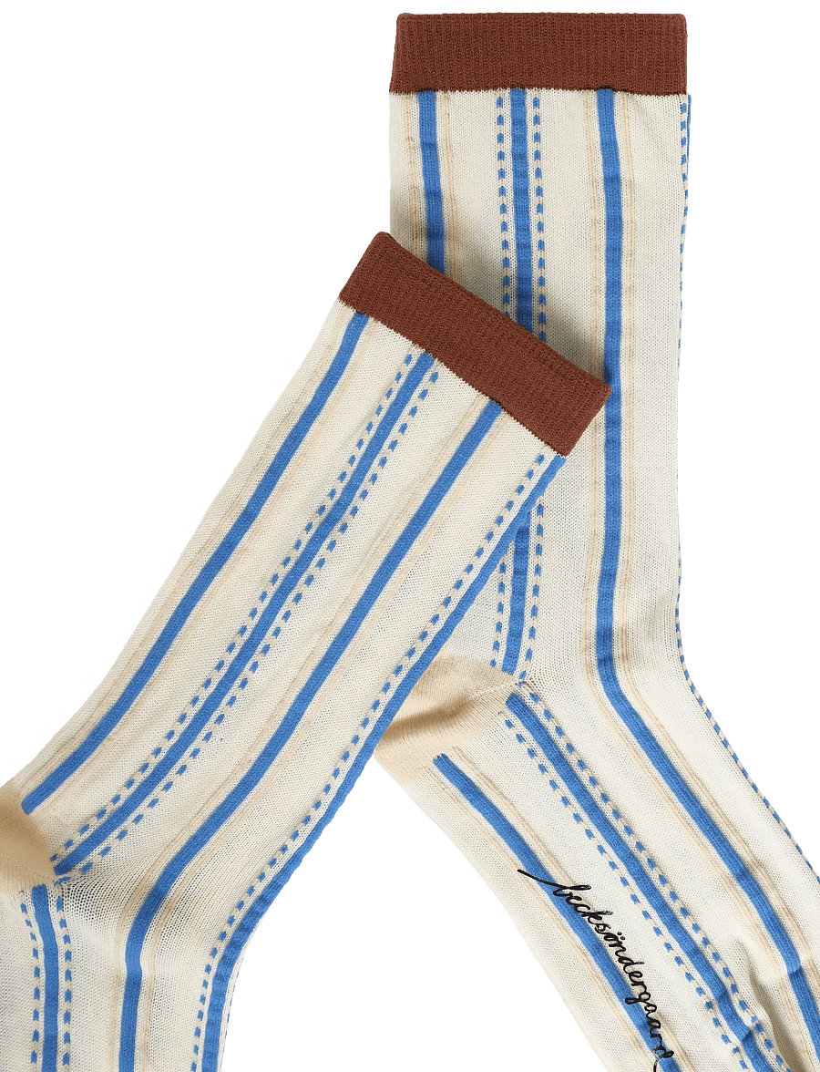Becksöndergaard - Linoa Sock - normale socken - birch white - 2