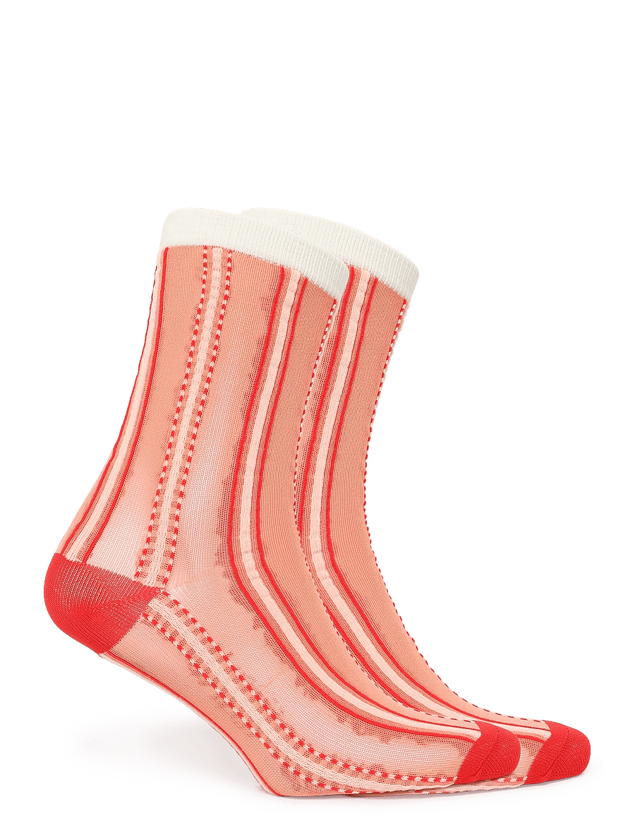 Becksöndergaard - Linoa Sock - klassikalised sokid - shell pink - 1