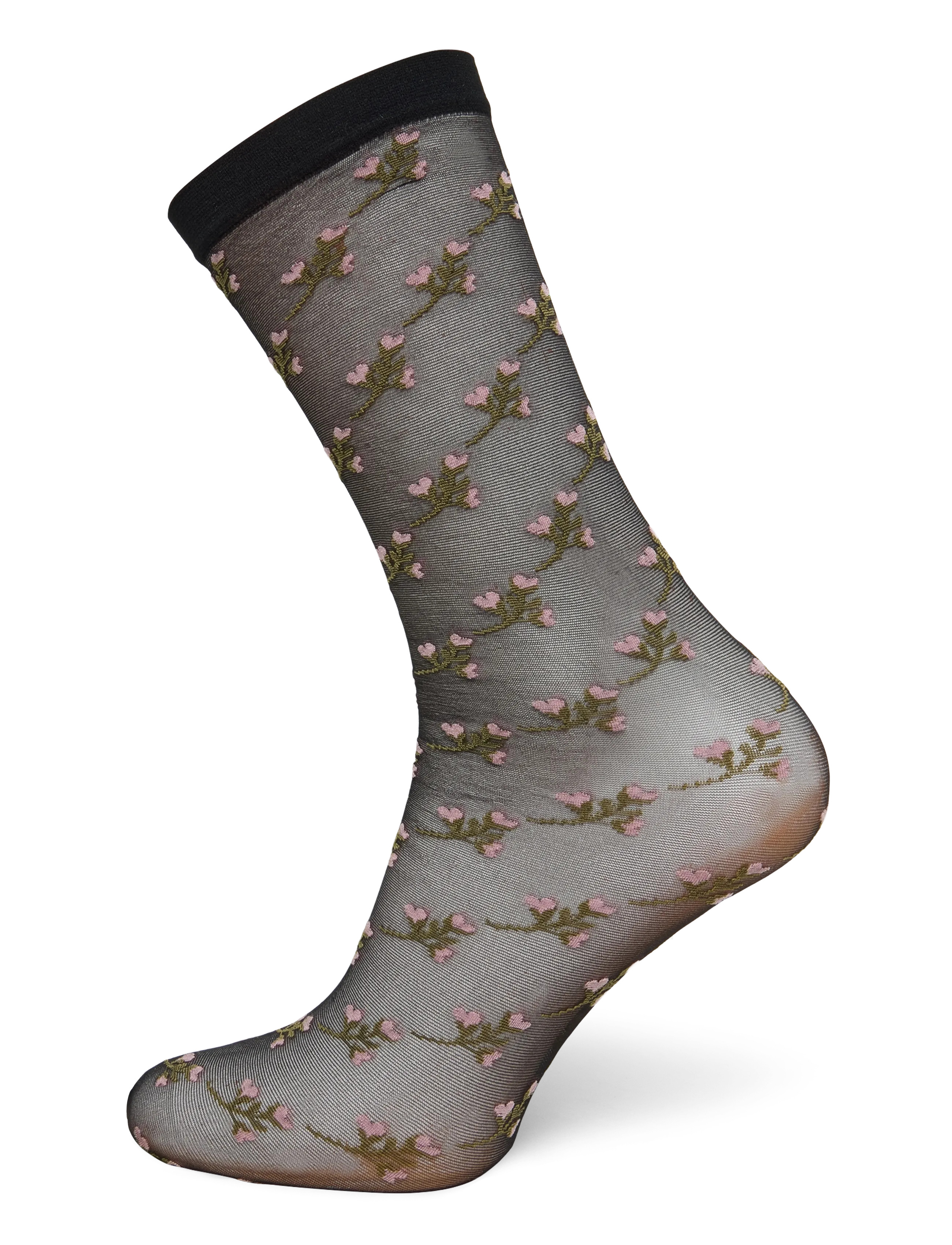 Becksöndergaard - Florinola Nylon Sock 2 Pack - black/white - 4