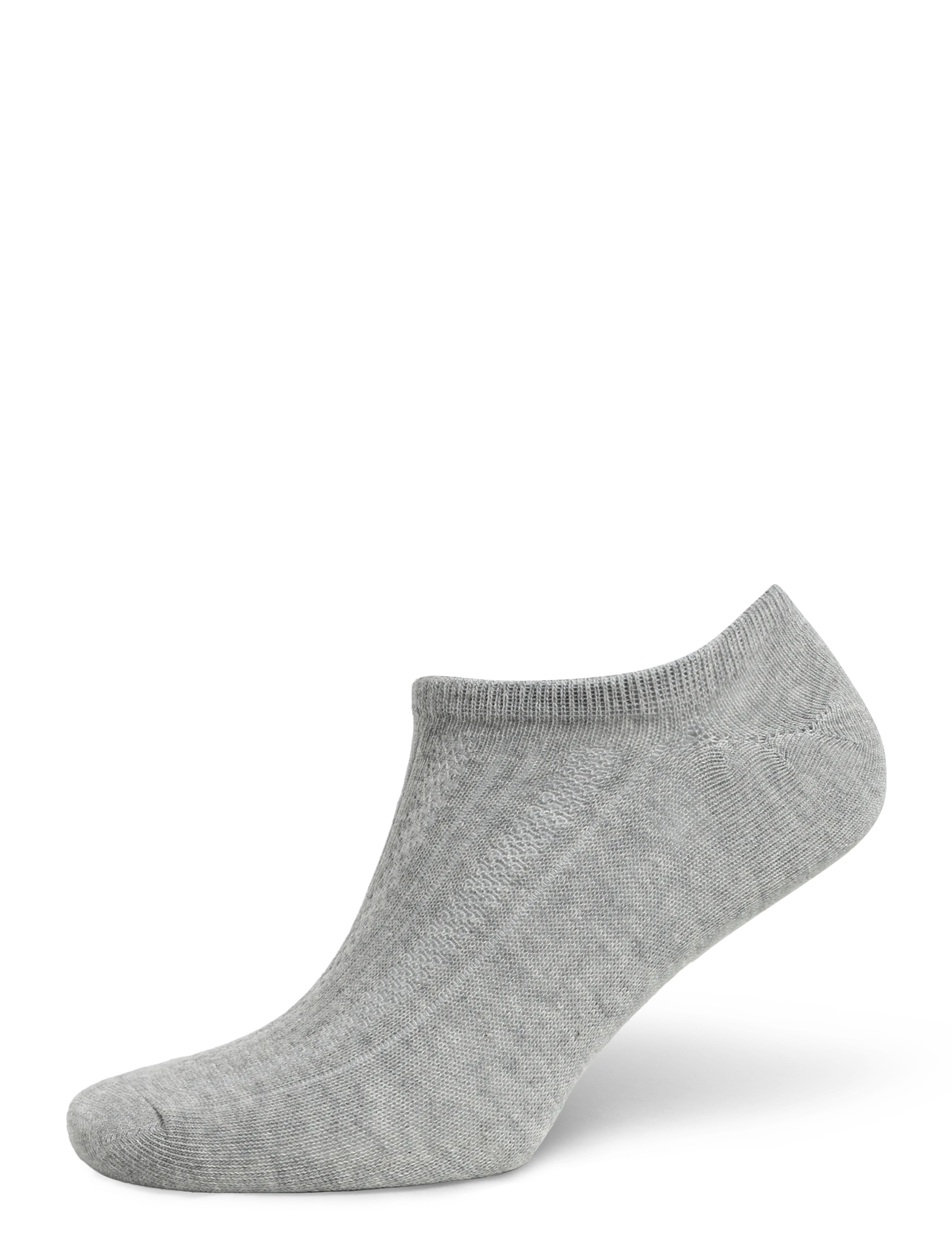 Becksöndergaard - Crochia Cotta Sneakie Sock 2 Pack - sneackersocken - grey/white - 2