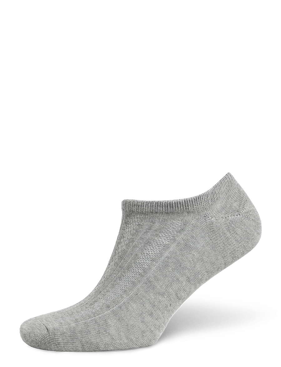 Becksöndergaard - Crochia Cotta Sneakie Sock 2 Pack - sneackersocken - grey/white - 2