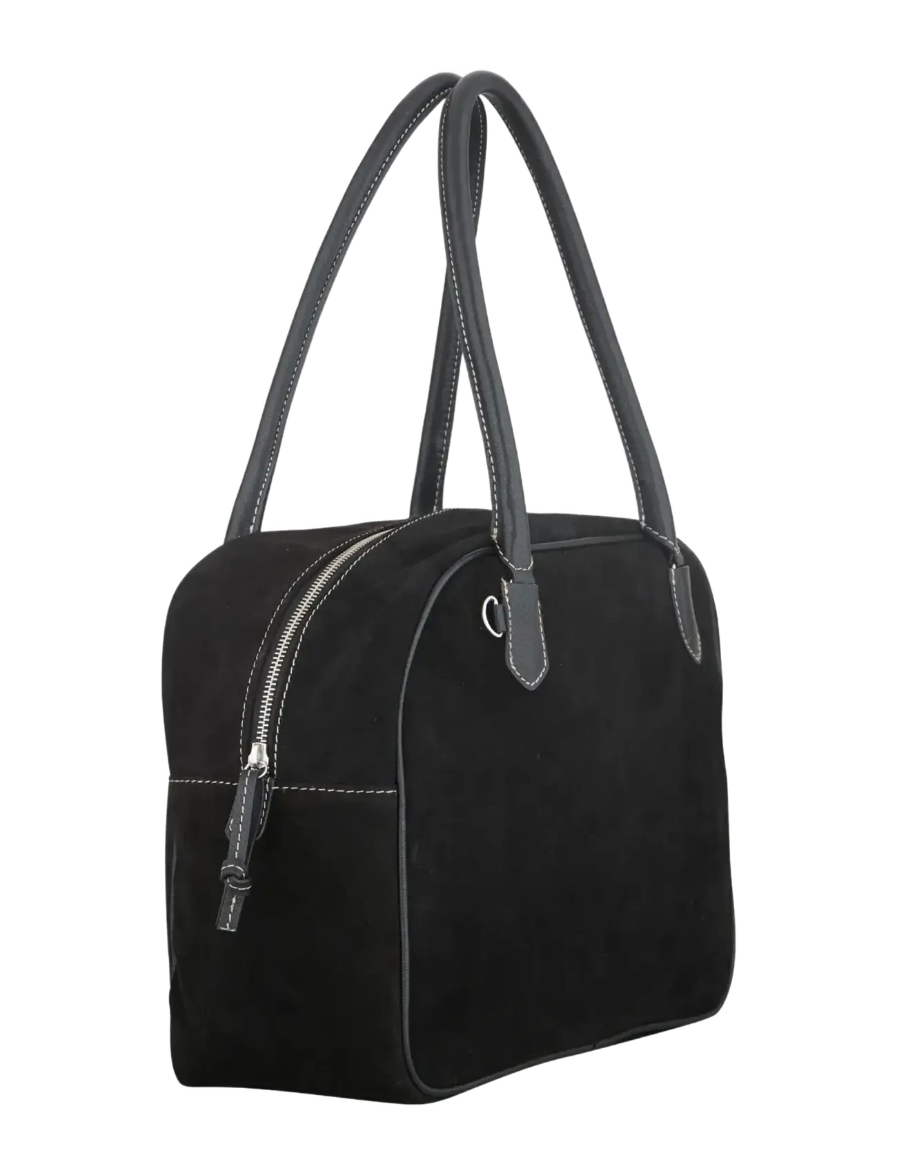 Becksöndergaard - Suede Bailie Bag - erilised sündmused - black - 1