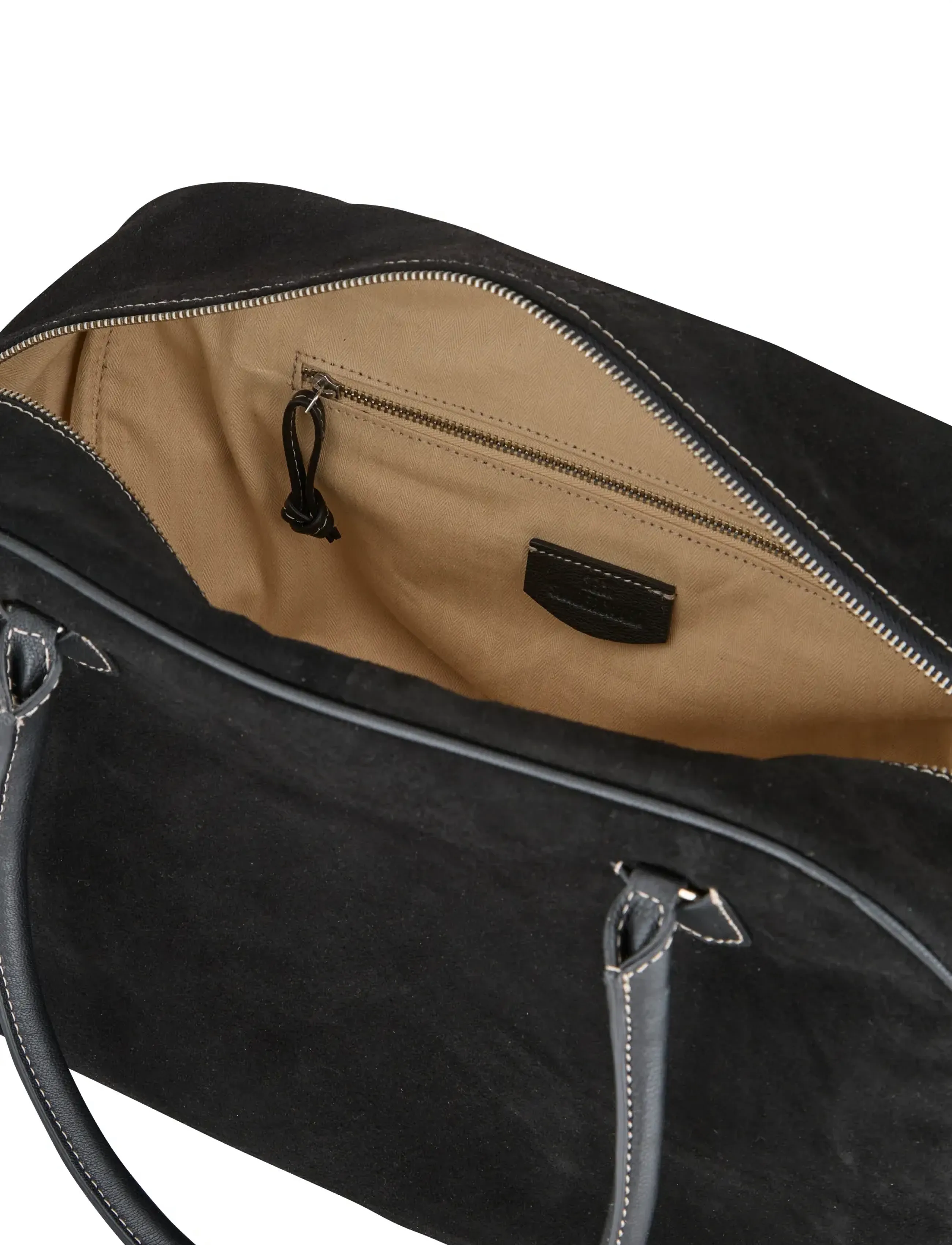 Becksöndergaard - Suede Bailie Bag - erilised sündmused - black - 2