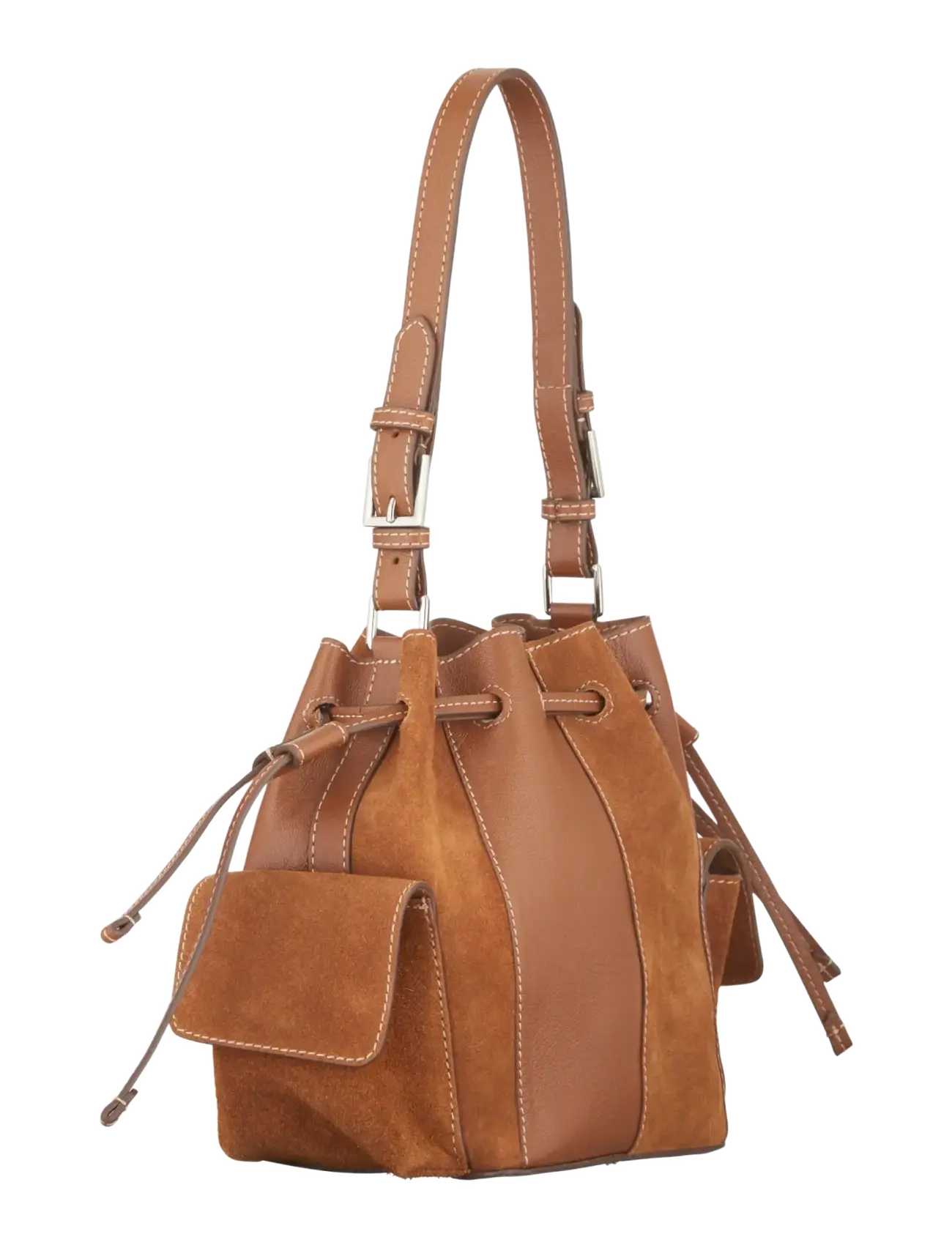 Becksöndergaard - Mixel Bucket Small Bag - cognac brown - 1