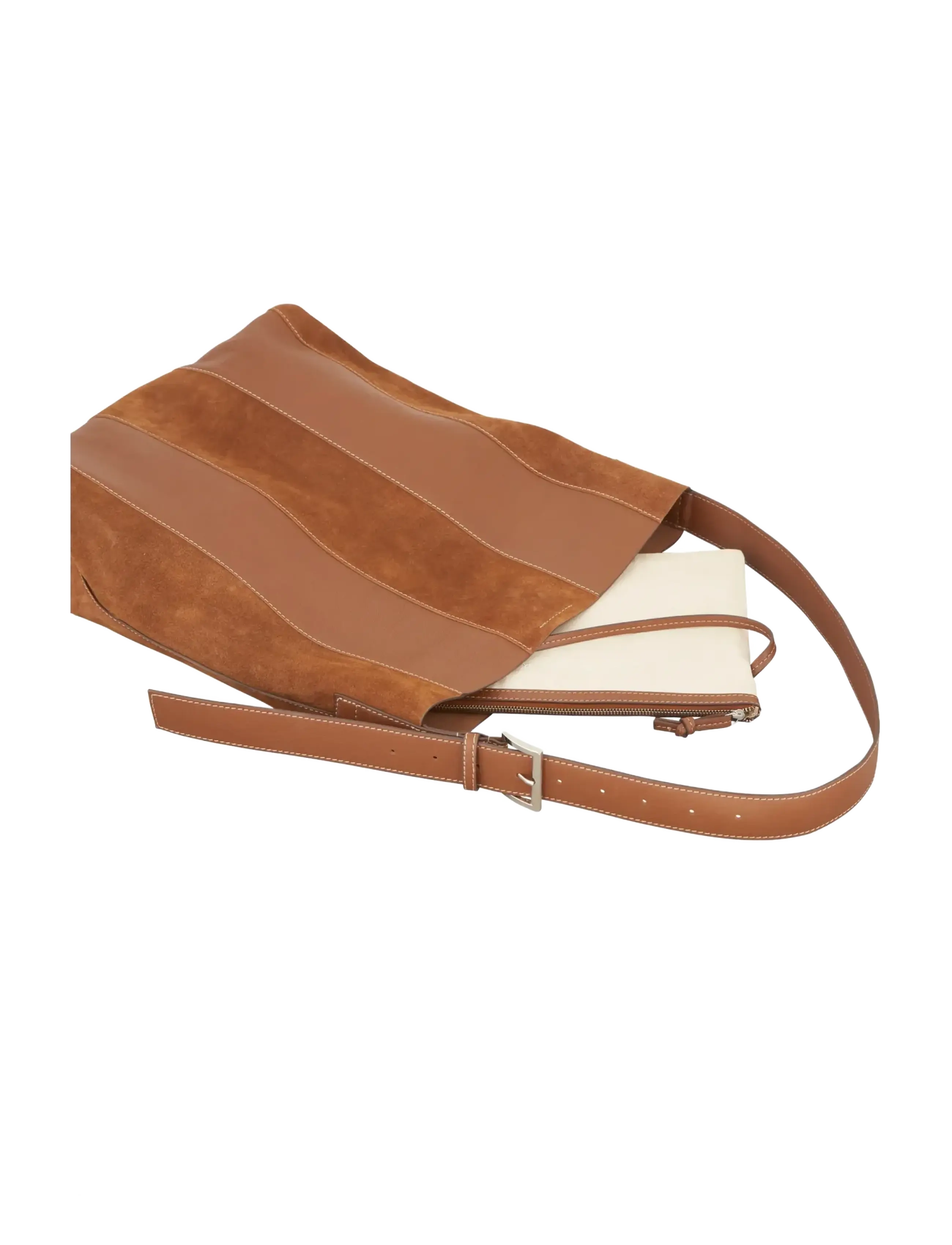 Becksöndergaard - Mixel Mae Buckle Bag - moetrendid - cognac brown - 2