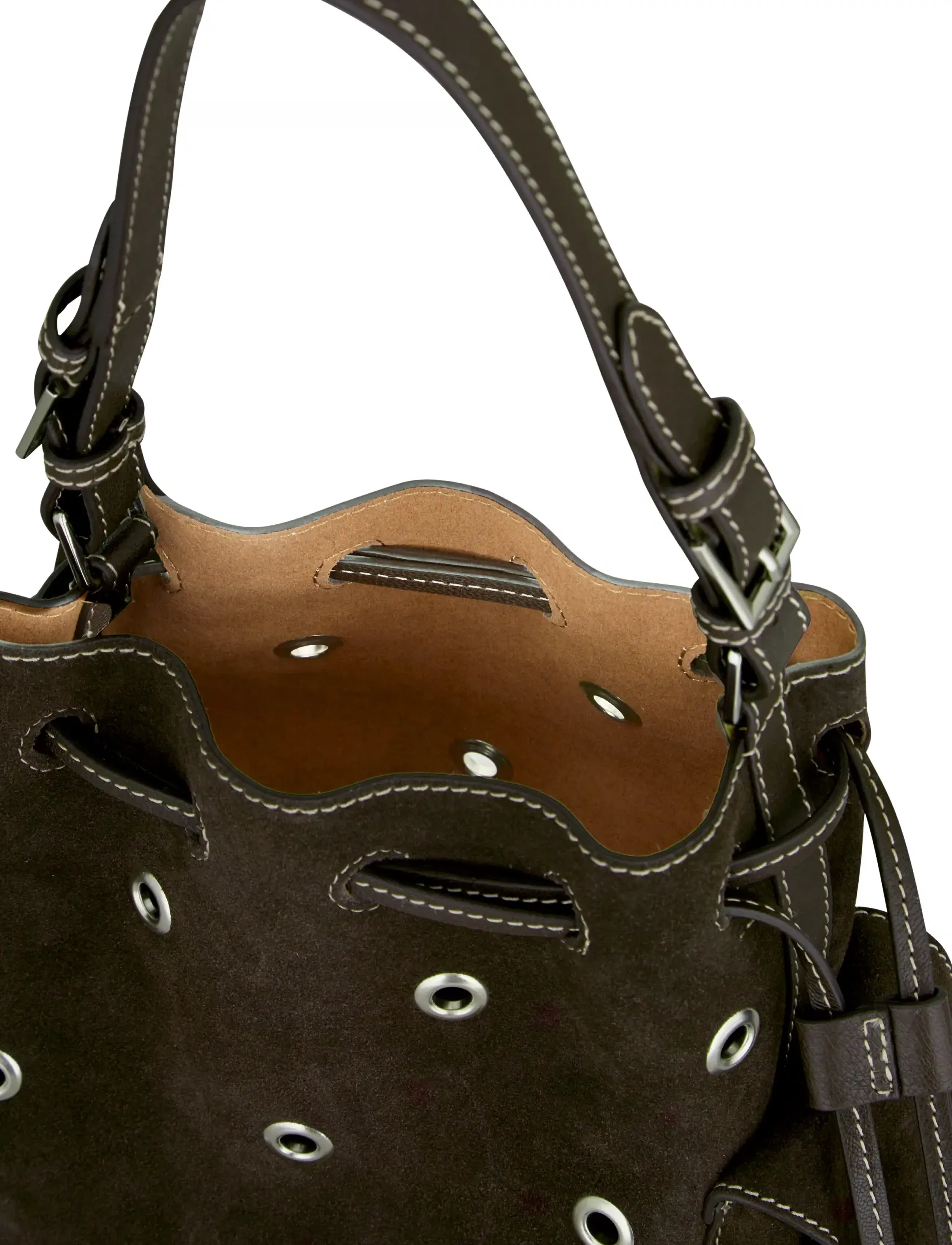 Becksöndergaard - Ellura Bucket Small Bag - moetrendid - chocolate torte - 3
