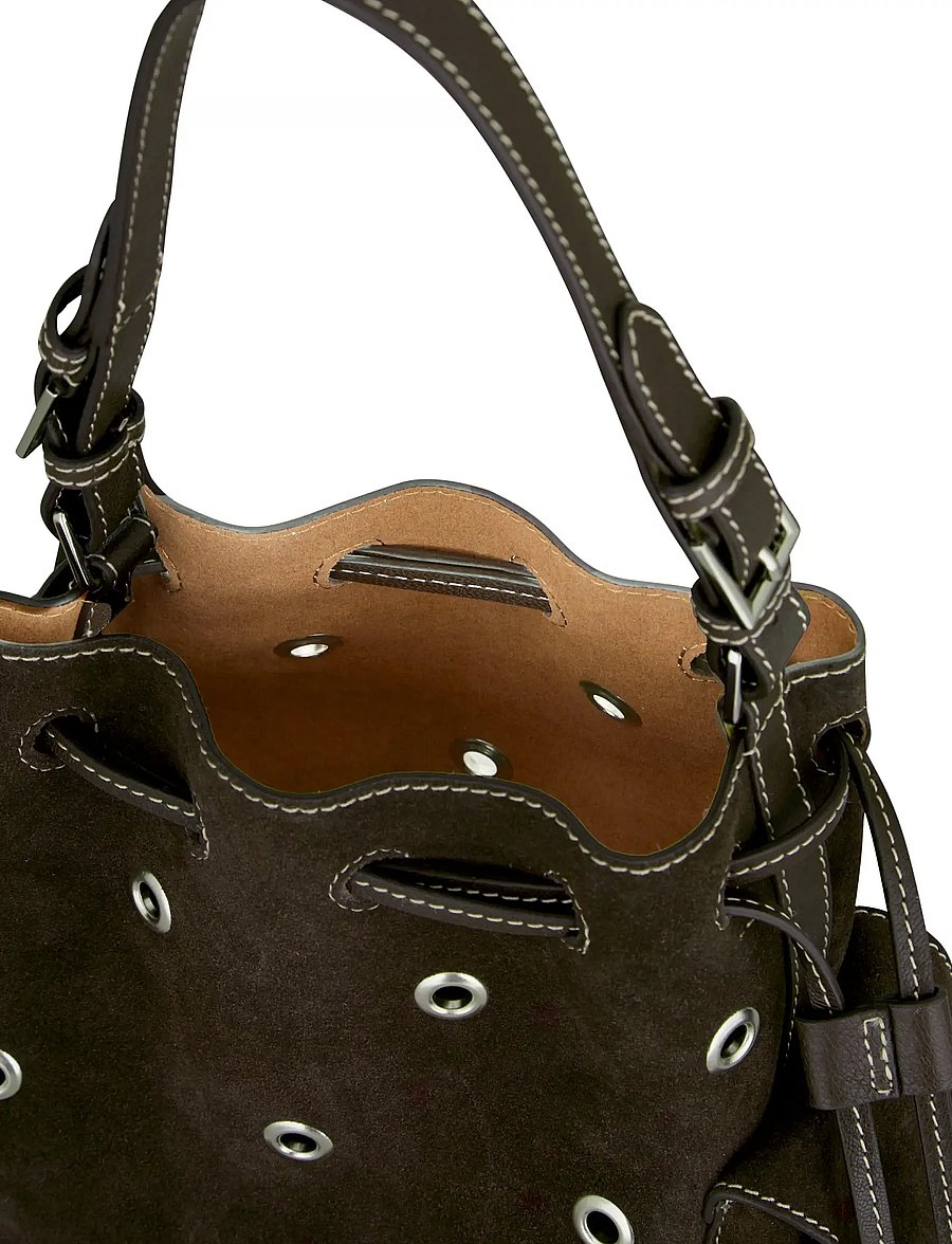 Becksöndergaard - Ellura Bucket Small Bag - moetrendid - chocolate torte - 3