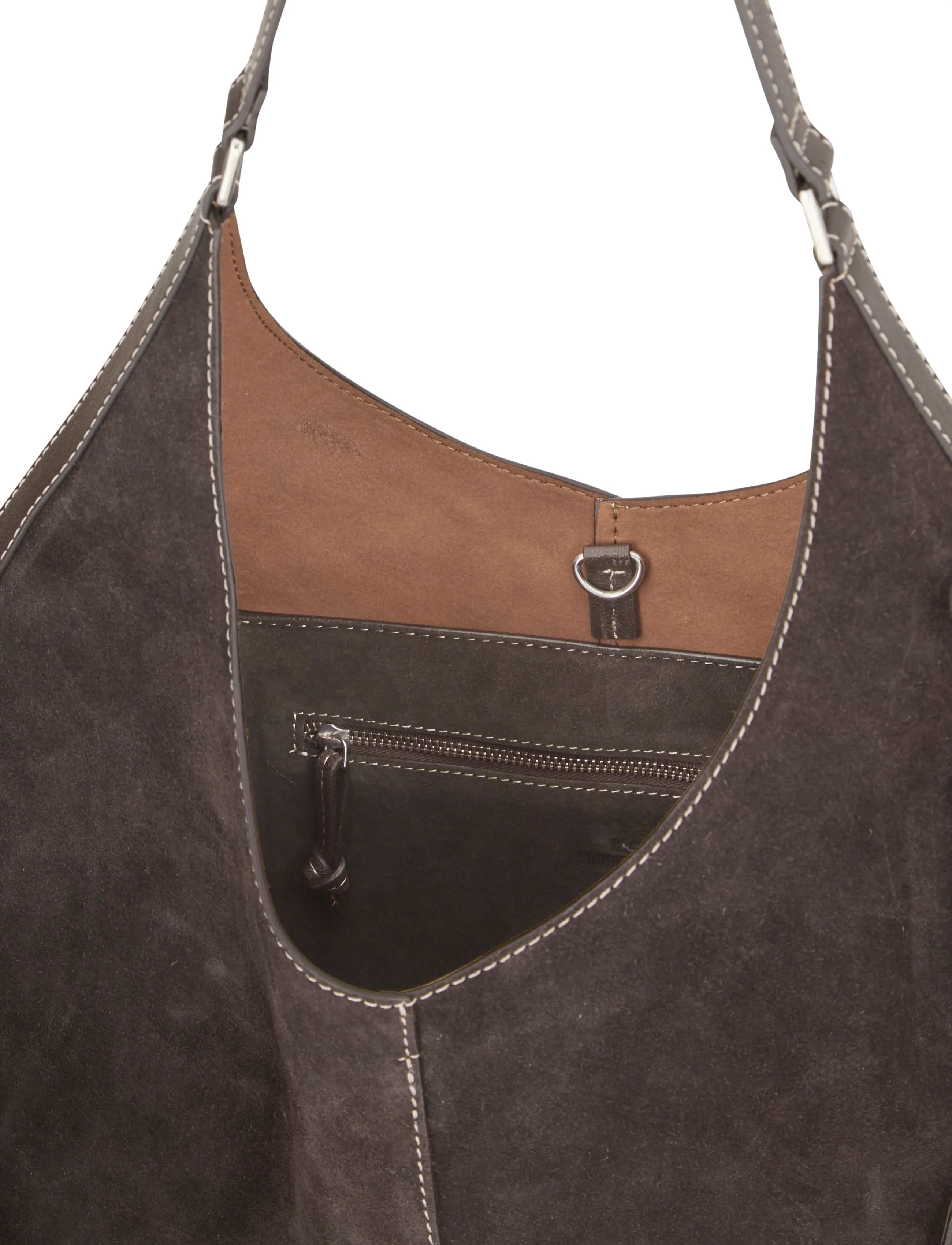 Becksöndergaard - Suede Shae Bag - chocolate torte - 2