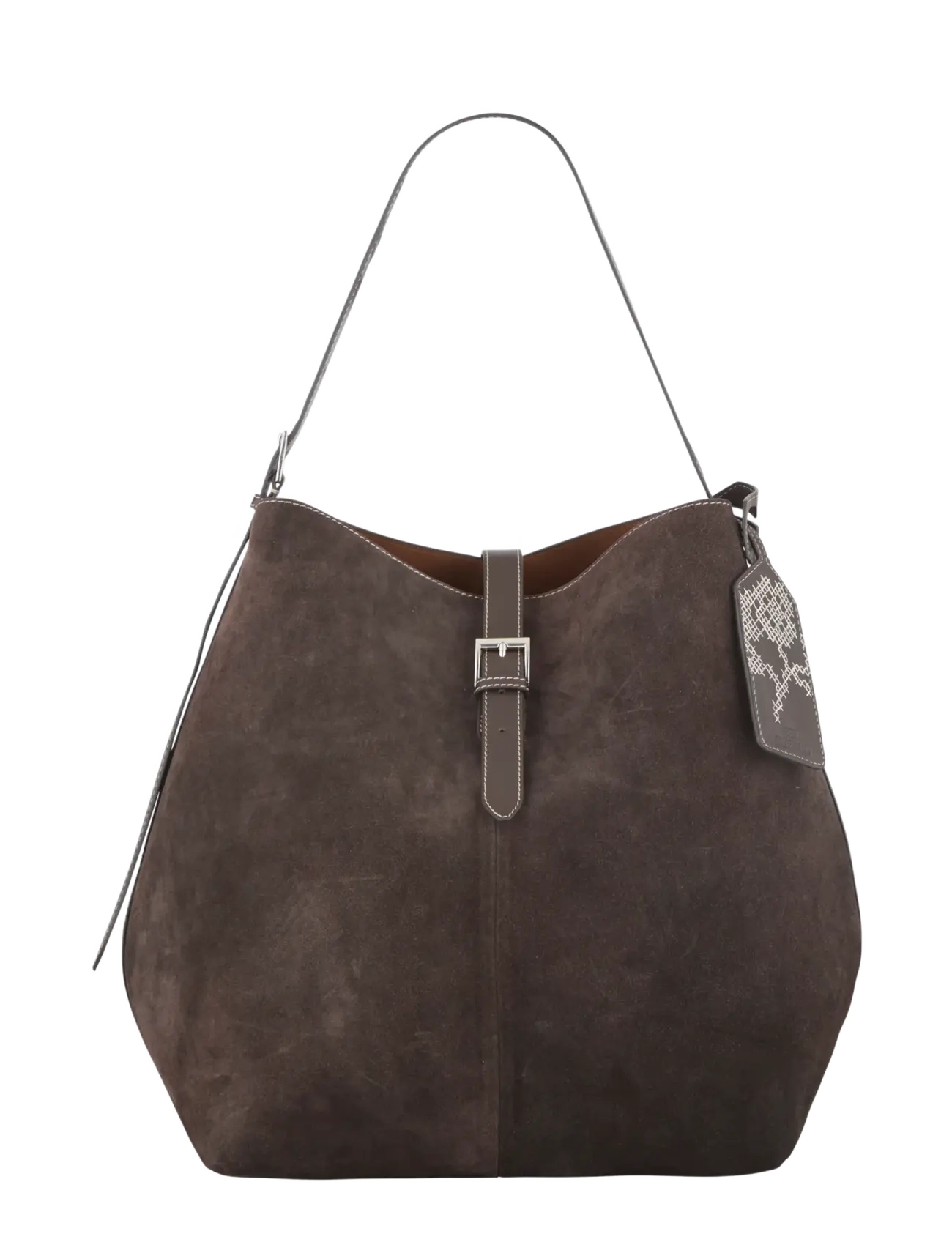 Becksöndergaard Suede Leah Bag - Taschen - CHOCOLATE TORTE / brown