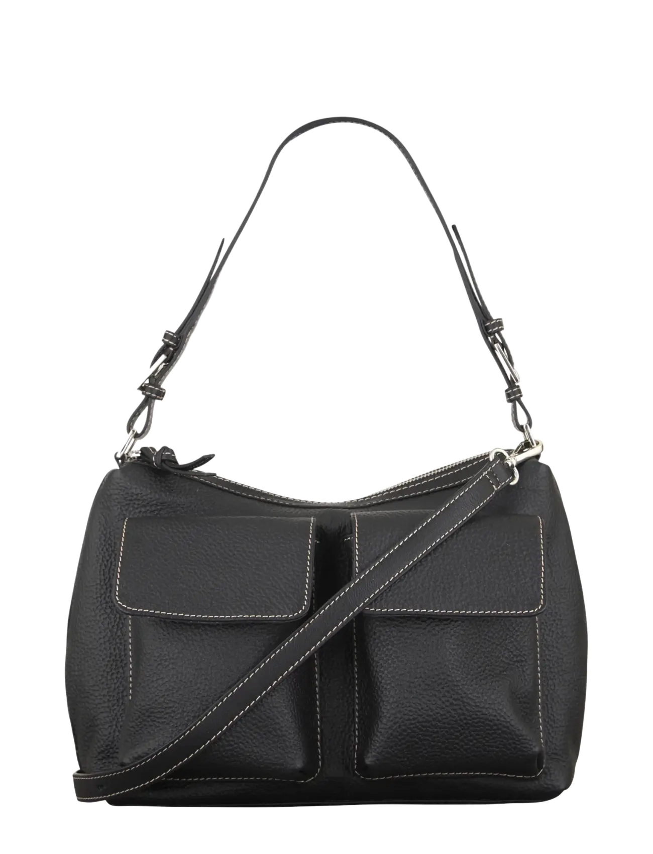 Becksöndergaard Grain Ginni Medi Pocket Bag - Taschen - BLACK / black