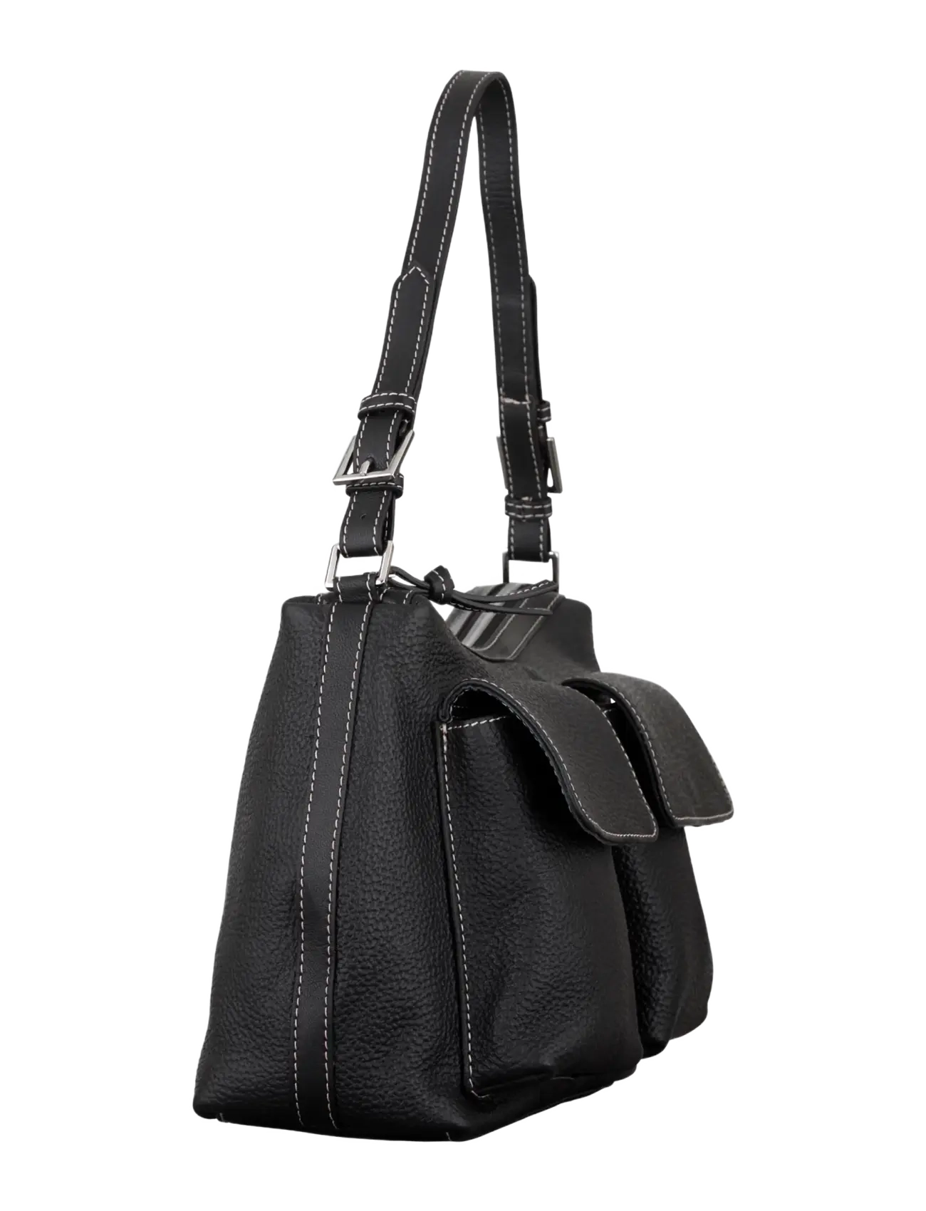 Becksöndergaard - Grain Ginni Medi Pocket Bag - umhängetaschen - black - 1