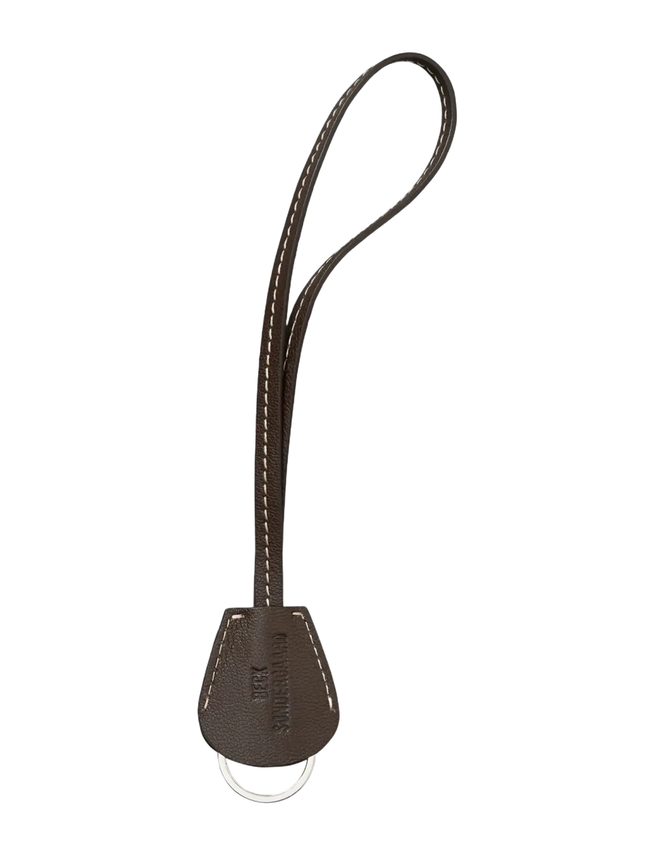 Becksöndergaard Leather Key Ring - Accessories - CHOCOLATE TORTE / brown
