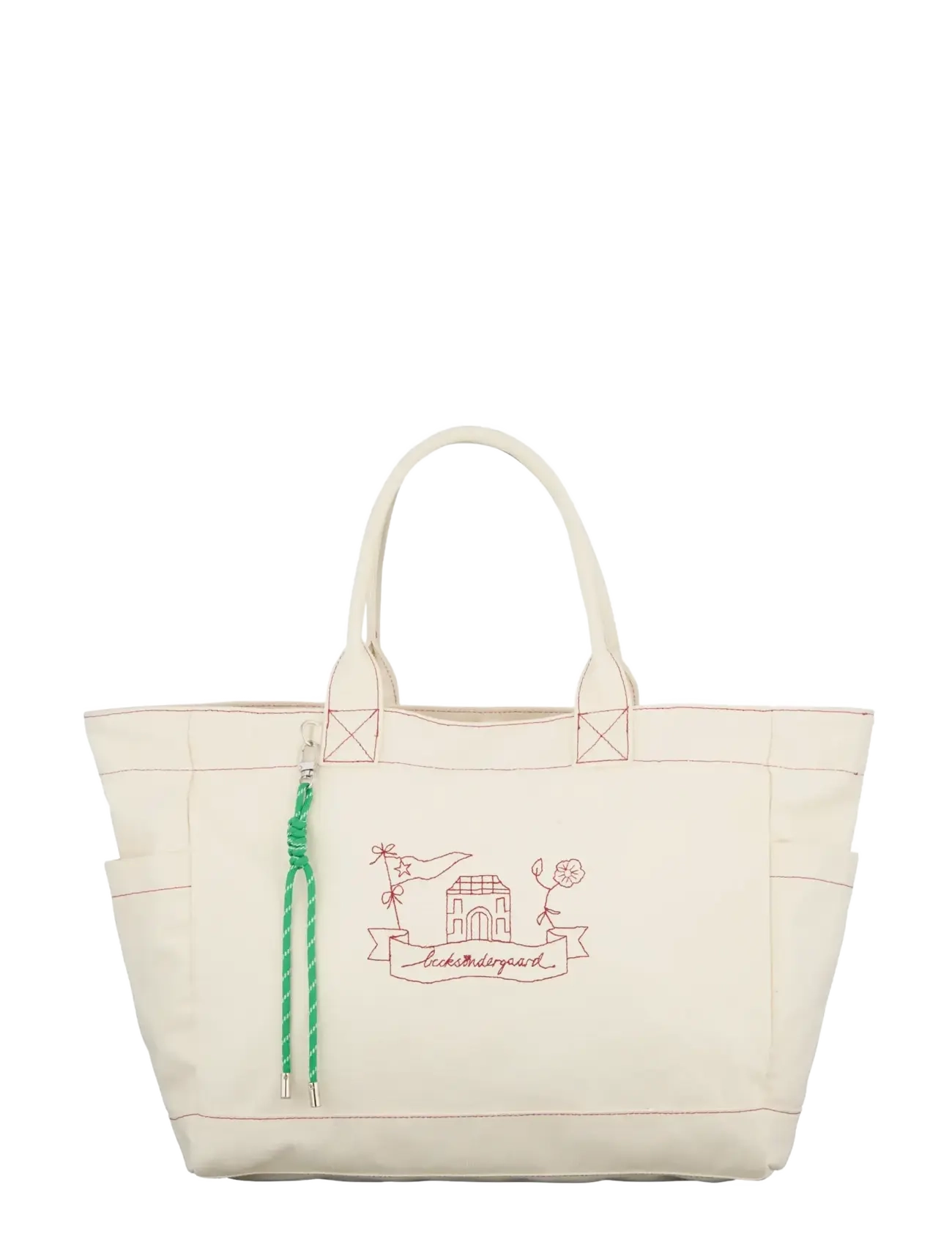 Becksöndergaard Embro Canvas Cecilia Bag - Kotid - BIRCH WHITE / cream