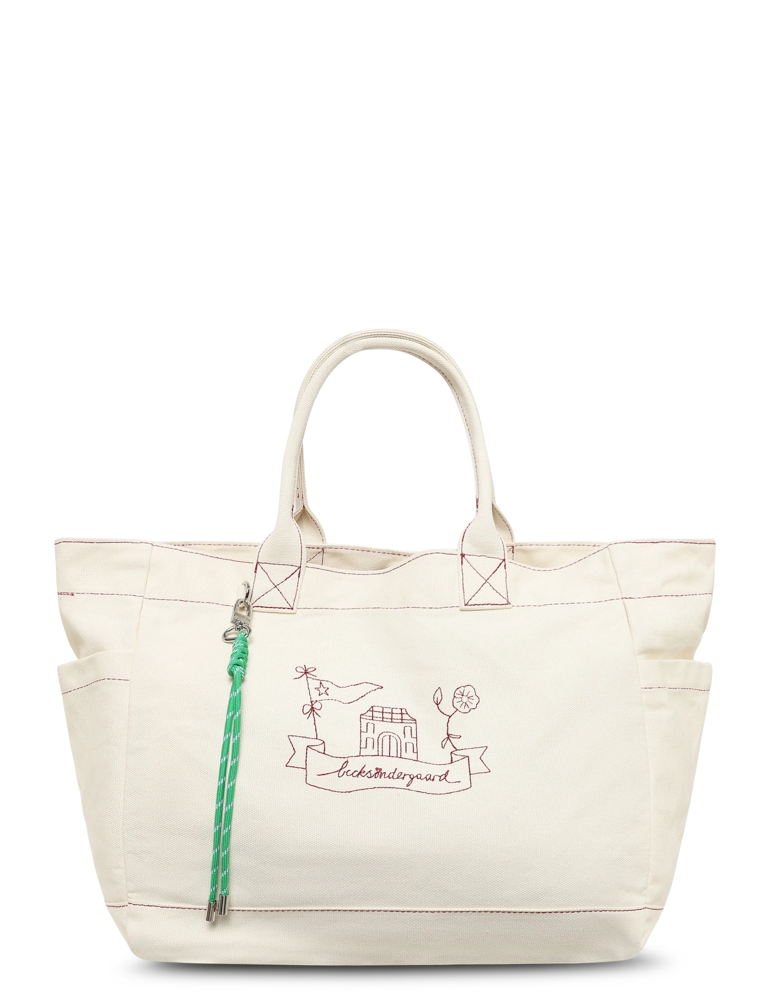 Becksöndergaard Embro Canvas Cecilia Bag - Noor - BIRCH WHITE / cream