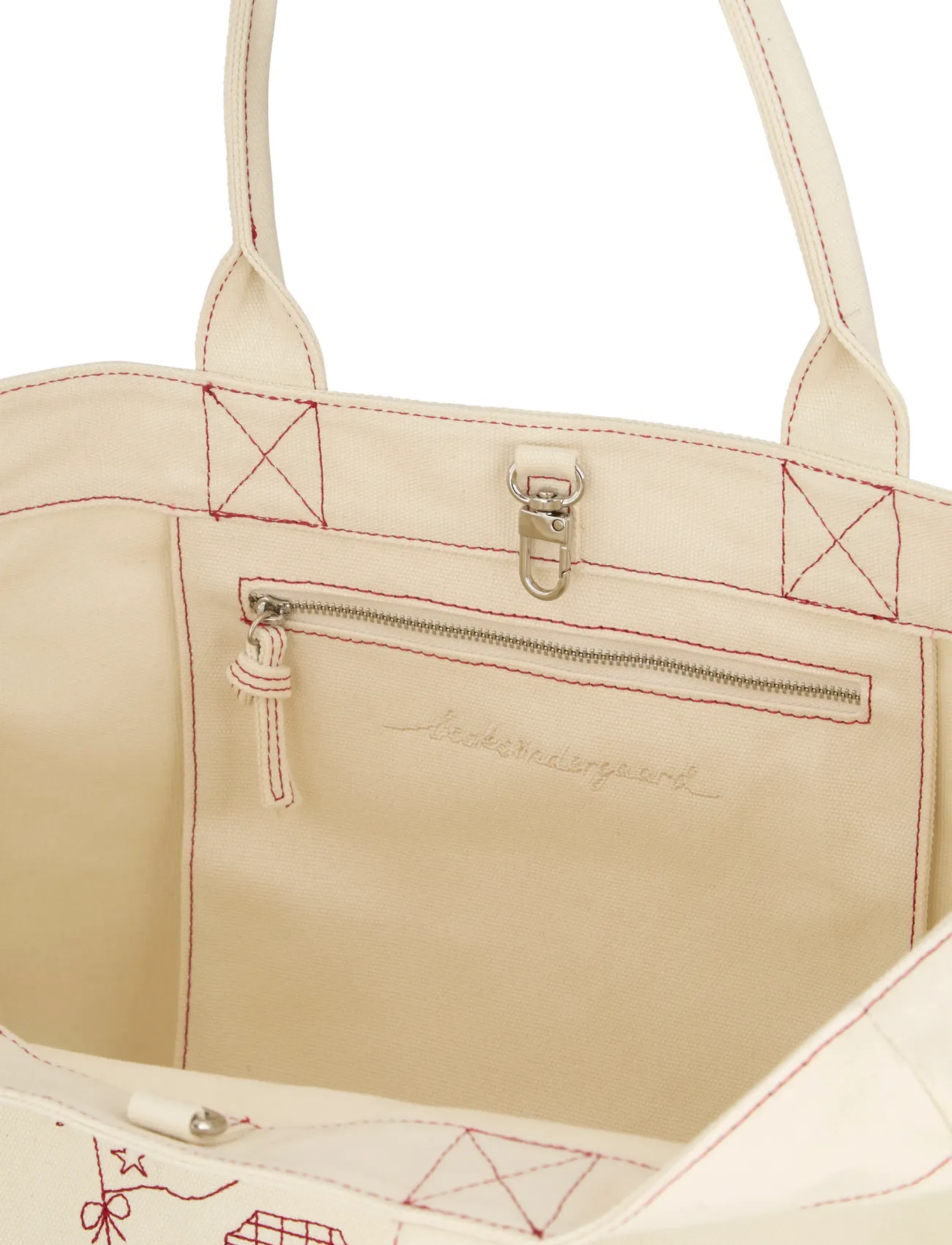 Becksöndergaard - Embro Canvas Cecilia Bag - ostukotid - birch white - 1