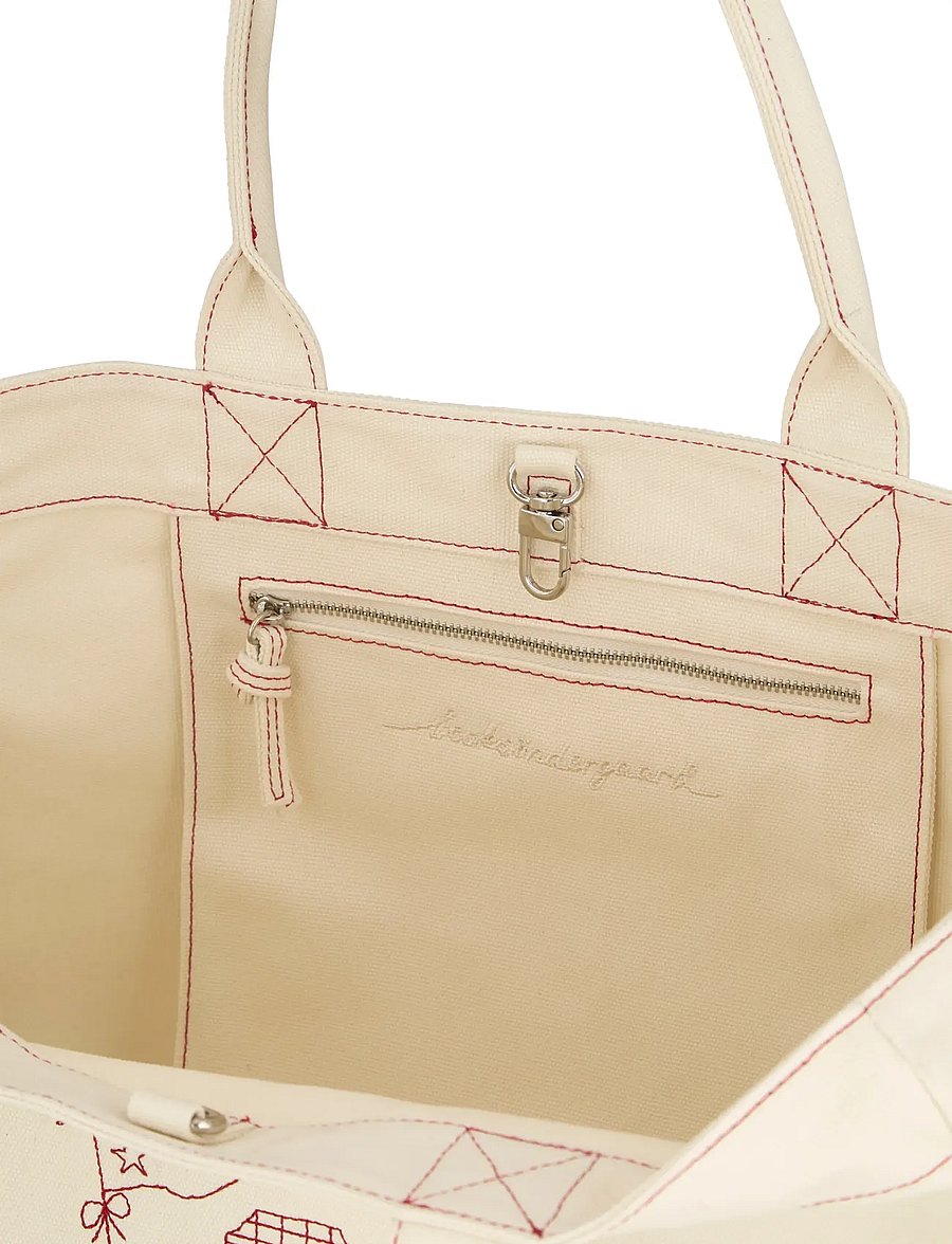 Becksöndergaard - Embro Canvas Cecilia Bag - ostukotid - birch white - 1