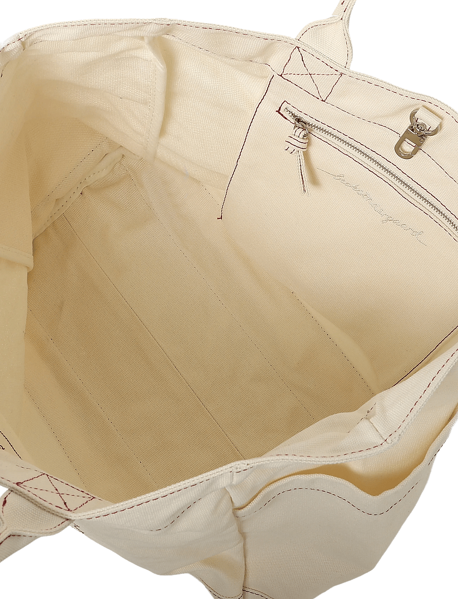 Becksöndergaard - Embro Canvas Cecilia Bag - shoppere - birch white - 3