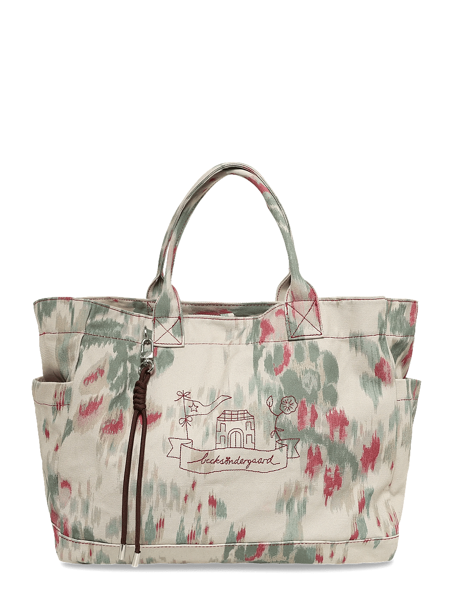 Becksöndergaard - Tapelia Canvas Cecilia Bag - shoppers - summer sand - 0