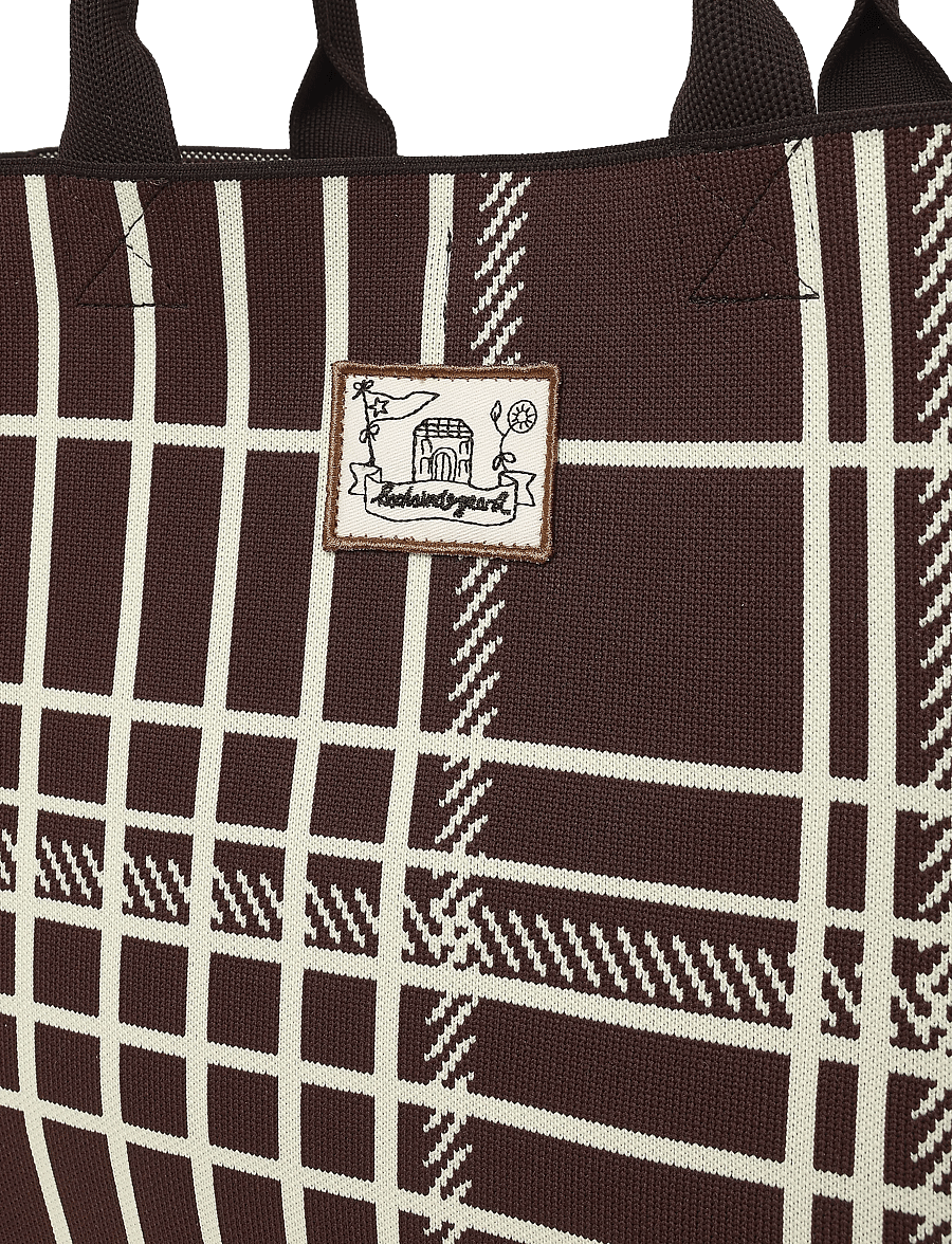 Becksöndergaard - Tapelyria Canvas Cecilia Bag - shoppere - chocolate brown - 3