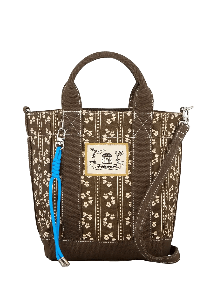 Becksöndergaard - Tapelyria Canvas Gene Bag - fashion trends - chocolate brown - 0