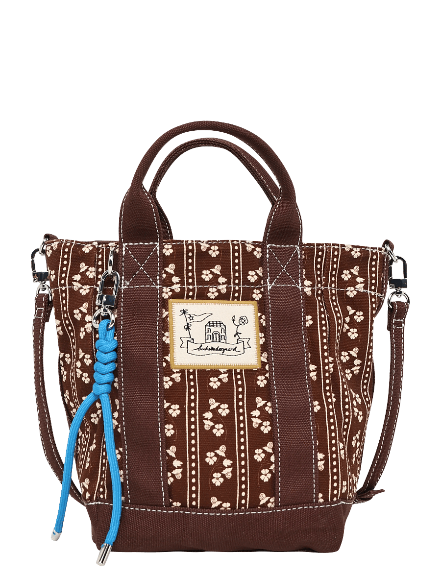 Becksöndergaard - Tapelyria Canvas Gene Bag - fashion trends - chocolate brown - 0