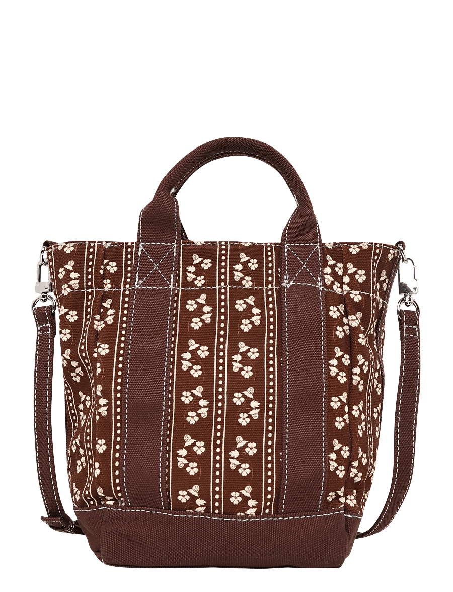 Becksöndergaard - Tapelyria Canvas Gene Bag - fashion trends - chocolate brown - 1