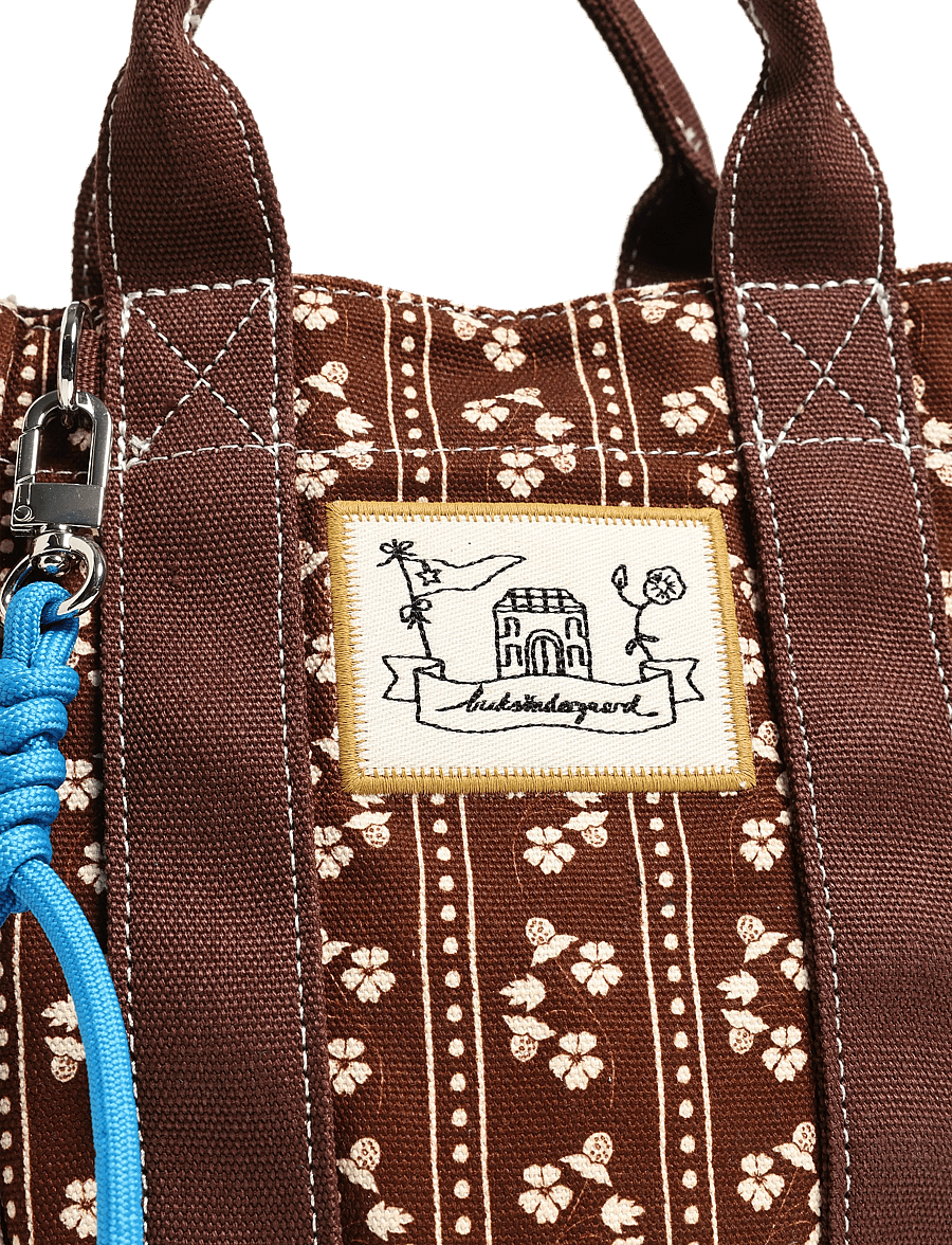 Becksöndergaard - Tapelyria Canvas Gene Bag - fashion trends - chocolate brown - 2