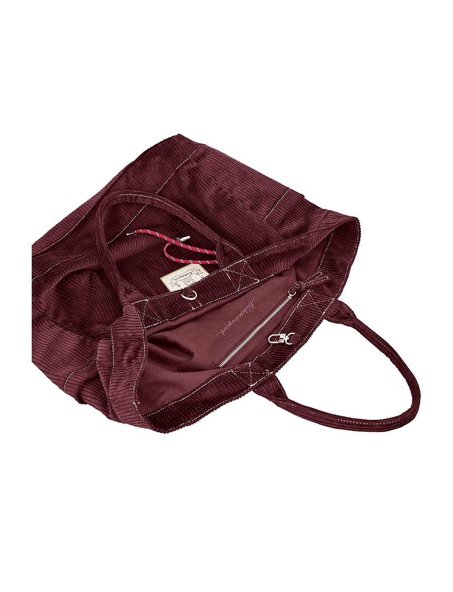 Becksöndergaard - Corduroy Cecilia Bag - fashion trends - maroon brown - 1