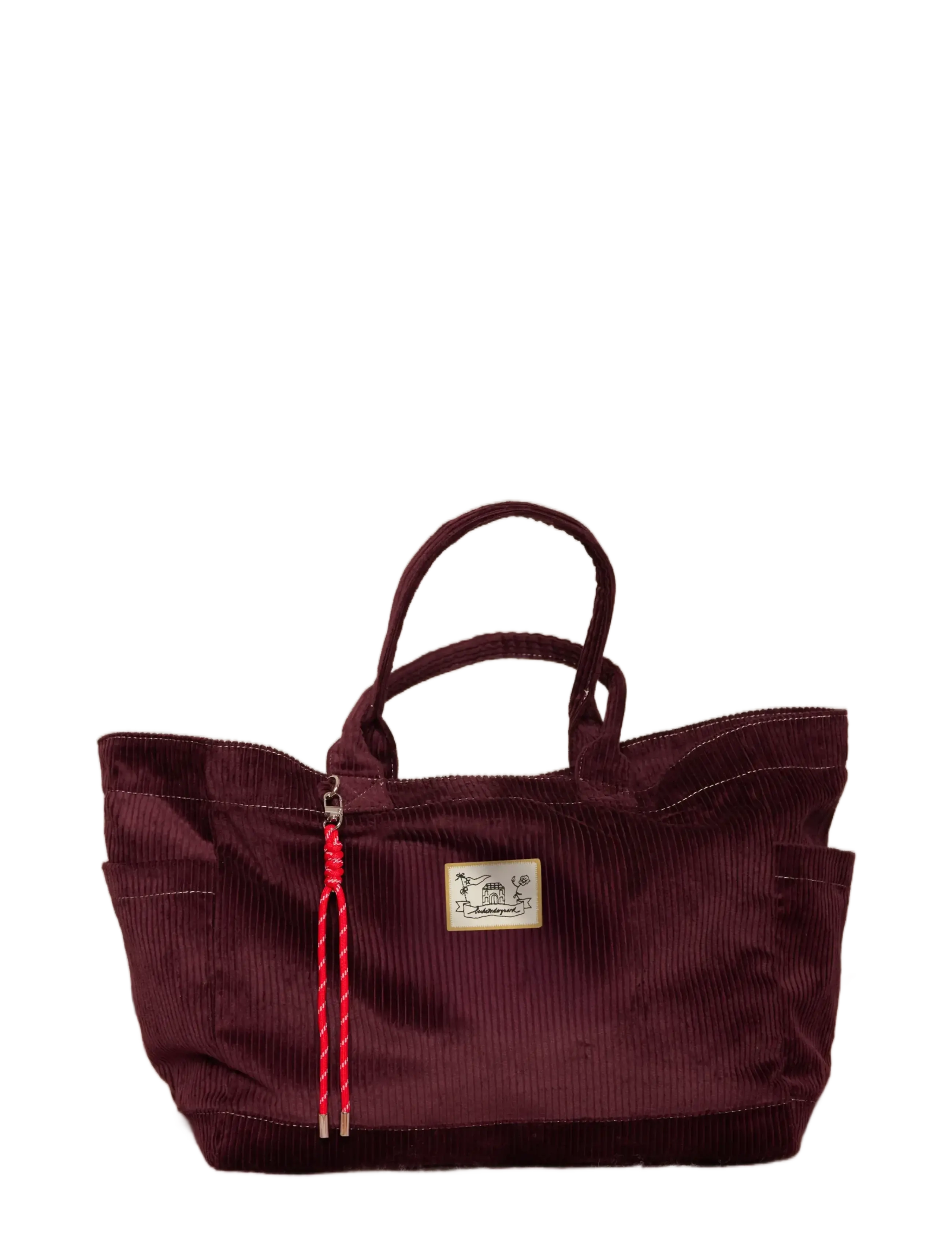 Becksöndergaard - Corduroy Cecilia Bag - fashion trends - maroon brown - 2