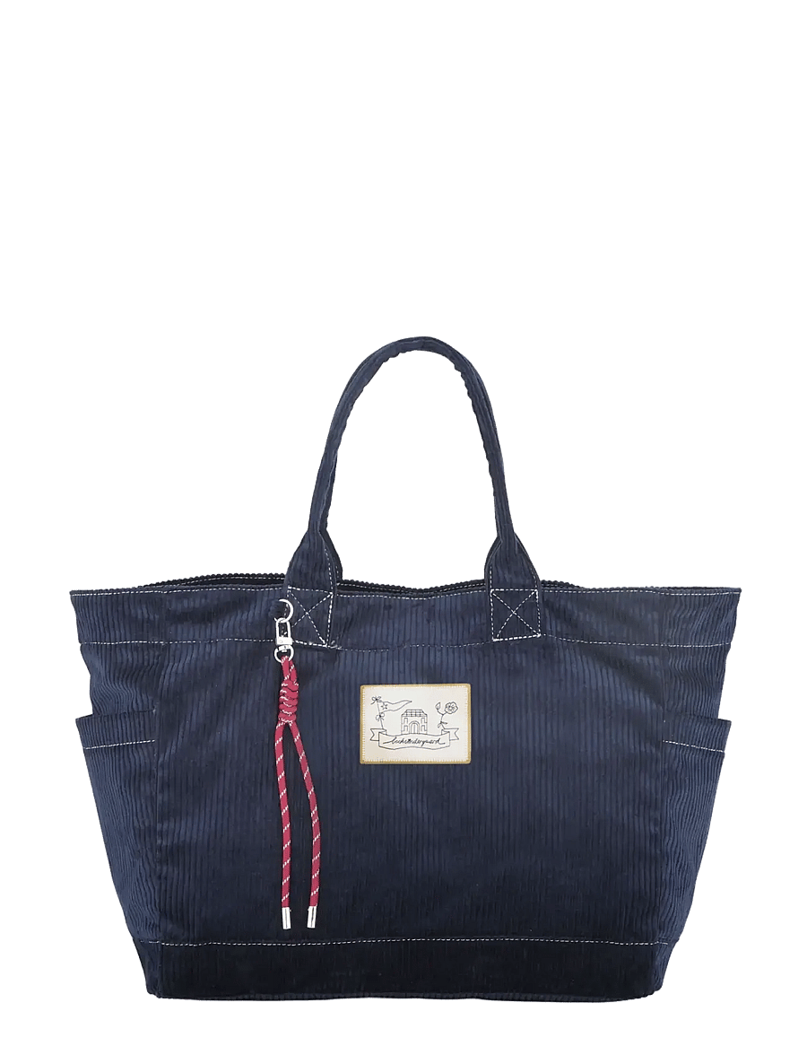 Becksöndergaard - Corduroy Cecilia Bag - fashion trends - navy blue - 0
