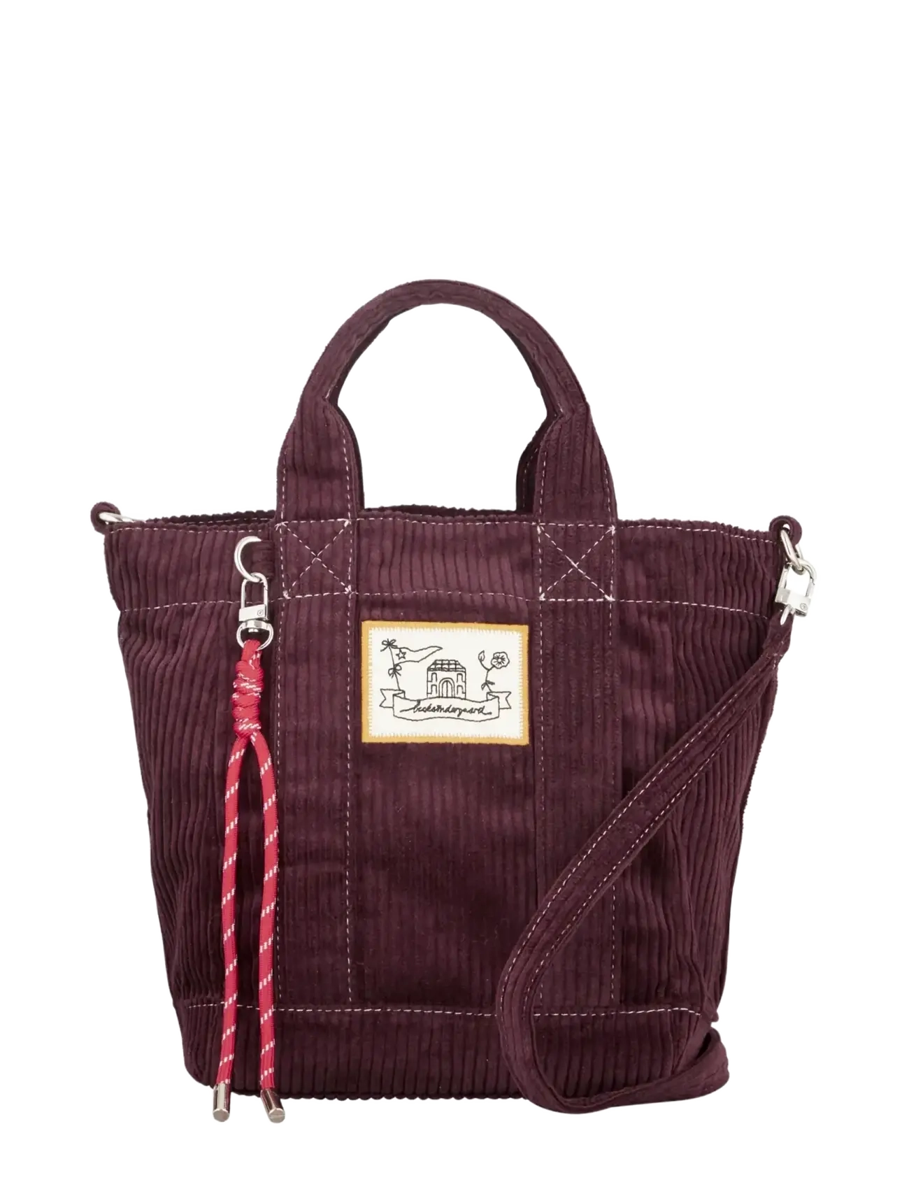 Becksöndergaard Corduroy Gene Bag - Bags - MAROON BROWN / burgundy
