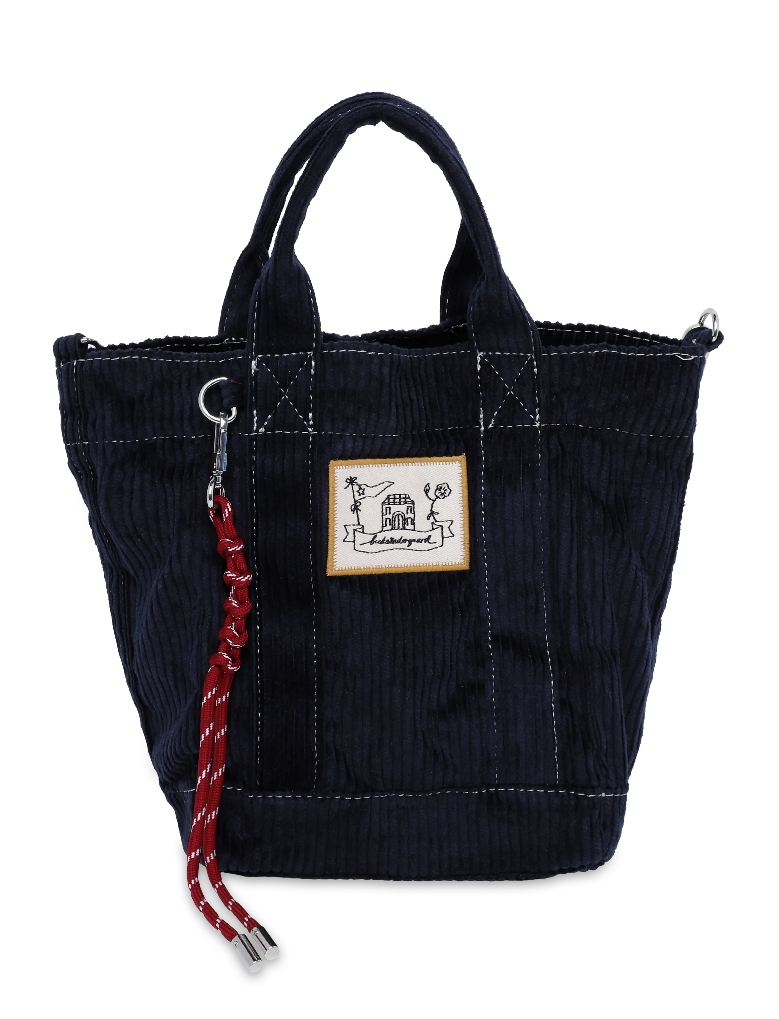 Becksöndergaard Corduroy Gene Bag - Noor - NAVY BLUE / navy