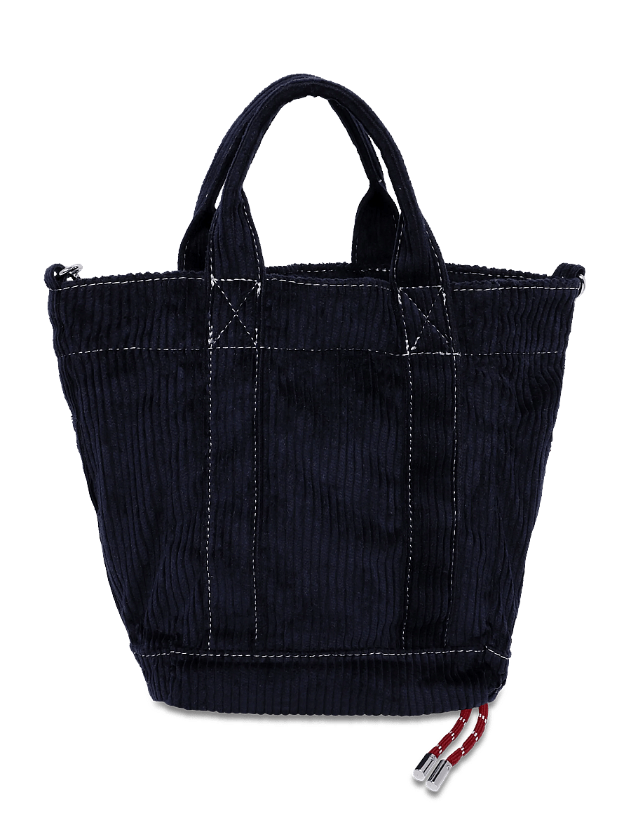 Becksöndergaard - Corduroy Gene Bag - fashion trends - navy blue - 1
