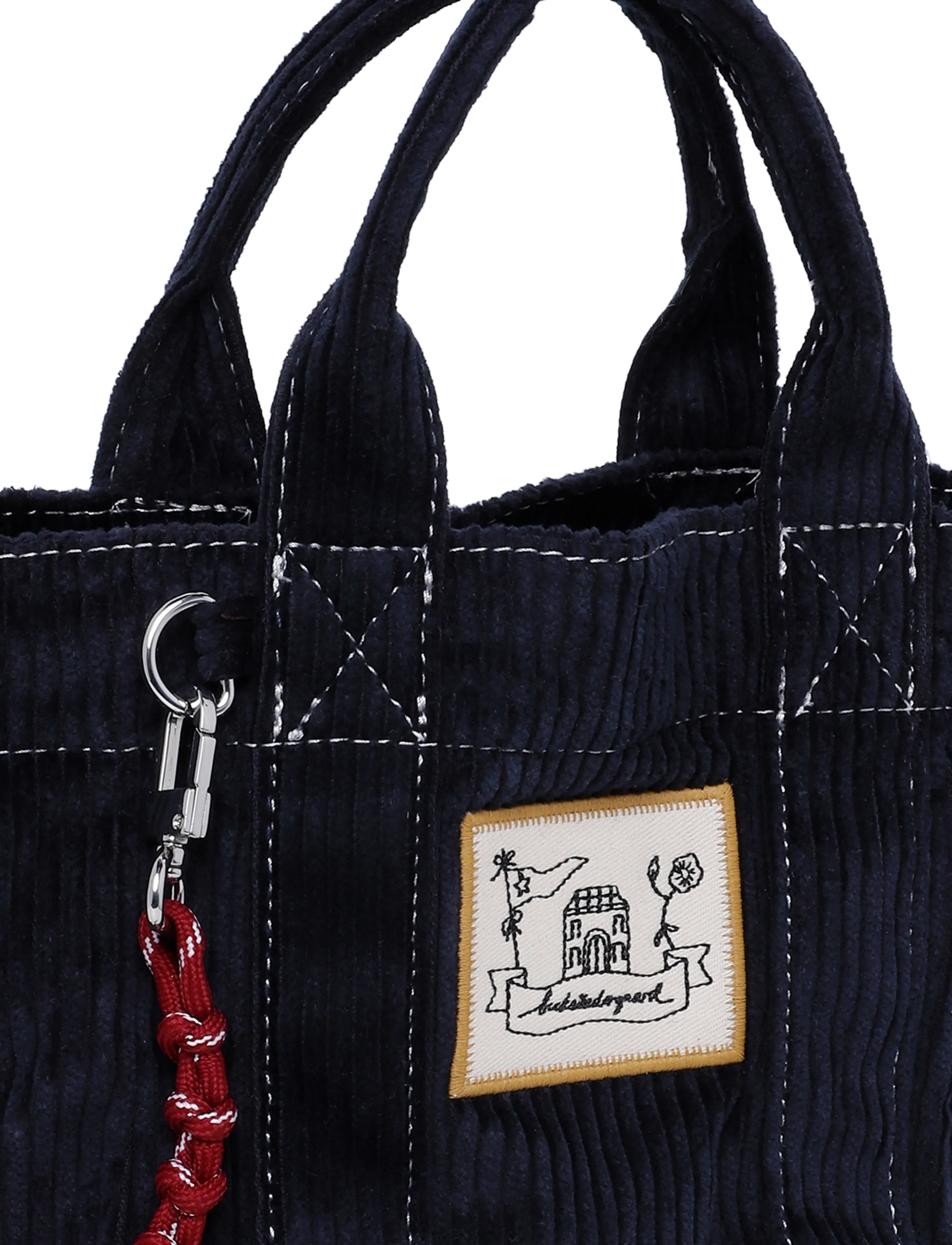 Becksöndergaard - Corduroy Gene Bag - accessoarer - navy blue - 2