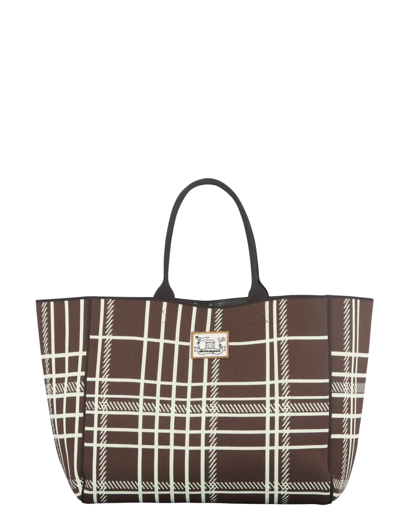 Becksöndergaard Grid Josie Bag - Bags - HOT FUDGE BROWN / brown