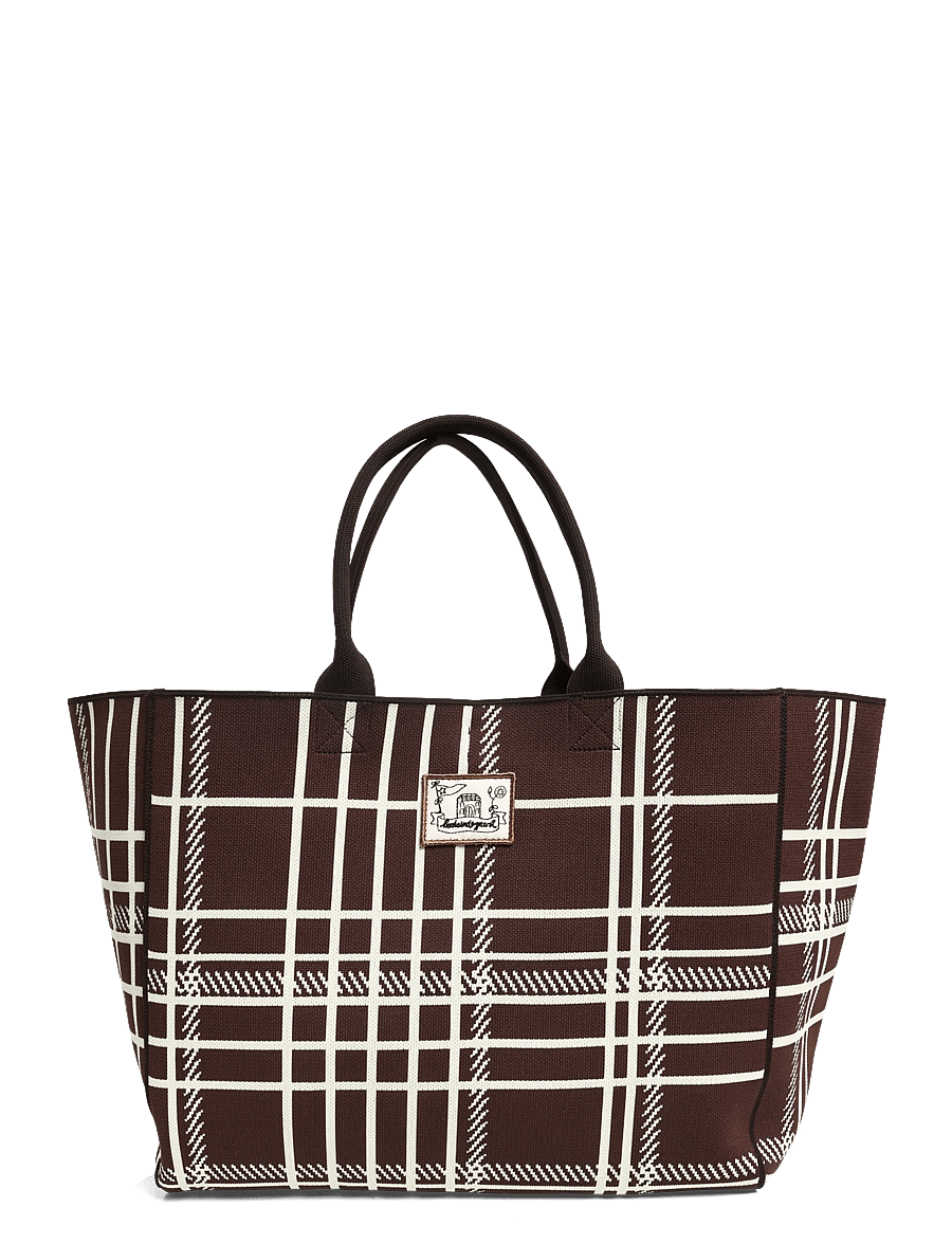 Becksöndergaard - Grid Josie Bag - shoppers - hot fudge brown - 1
